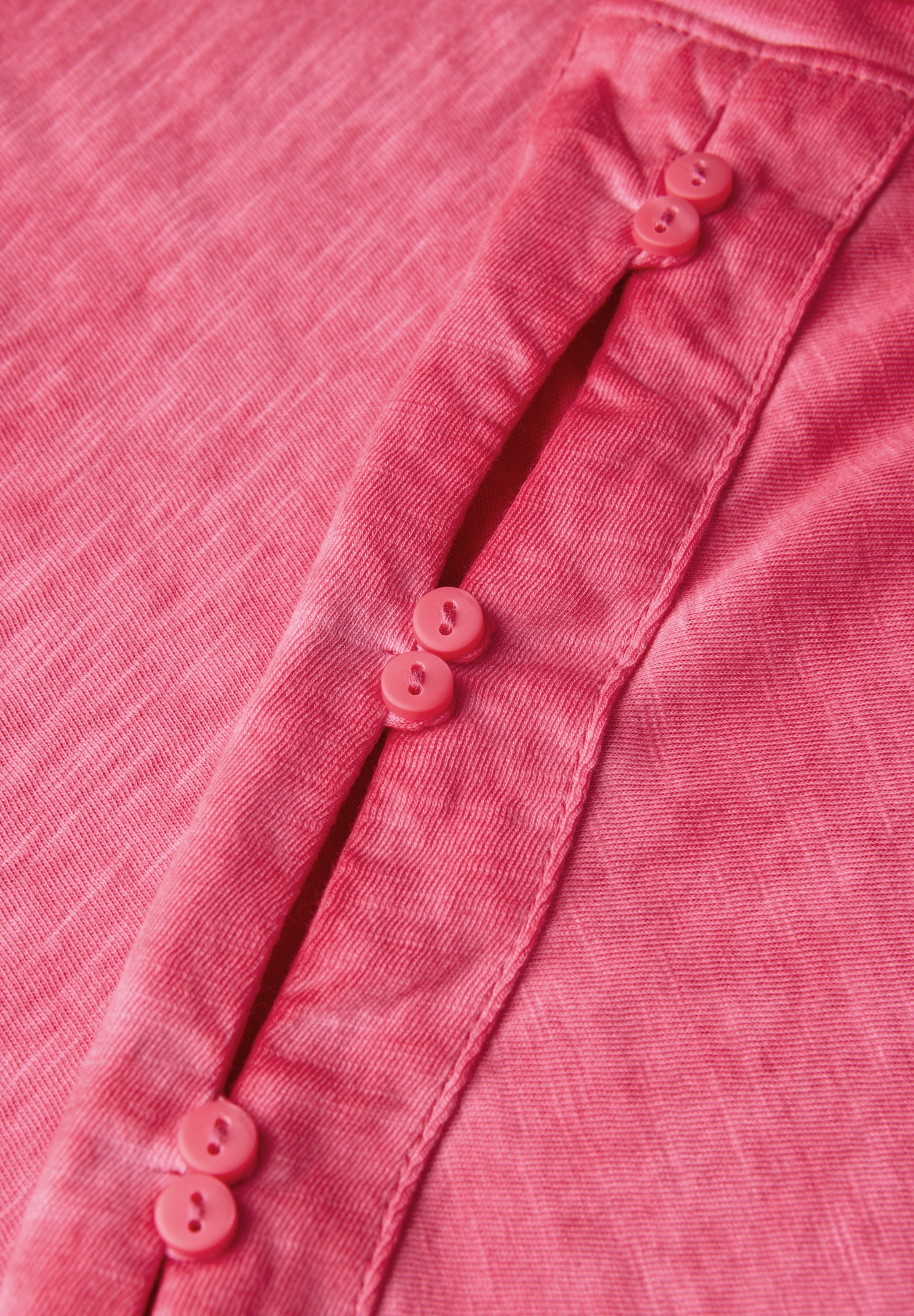 Cecil T-Shirt, mit Knopfdetail