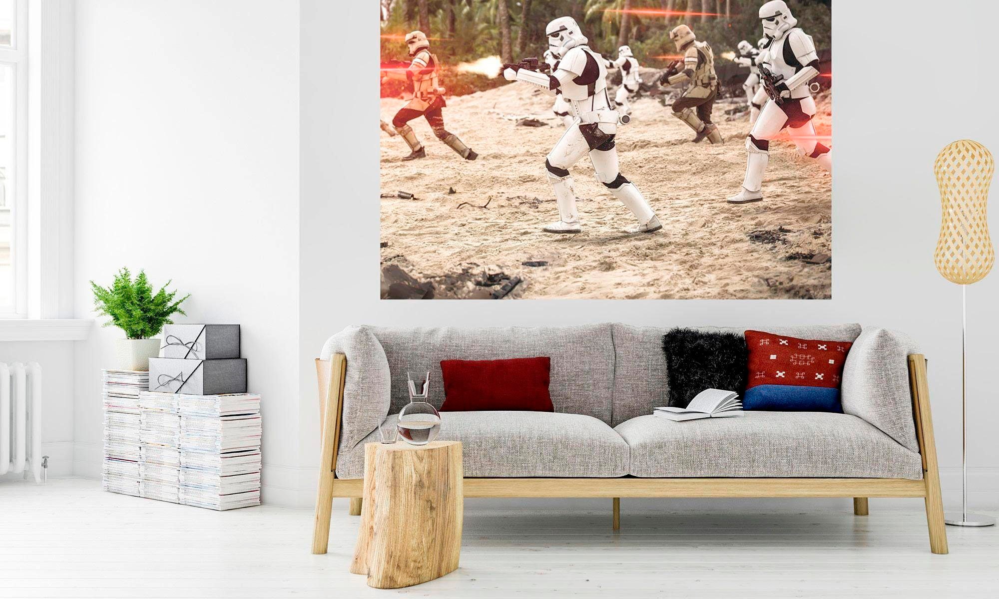 Komar Vliestapete »Star Wars Imperial Strike«, 200x250 cm (Breite x Höhe), günstig online kaufen