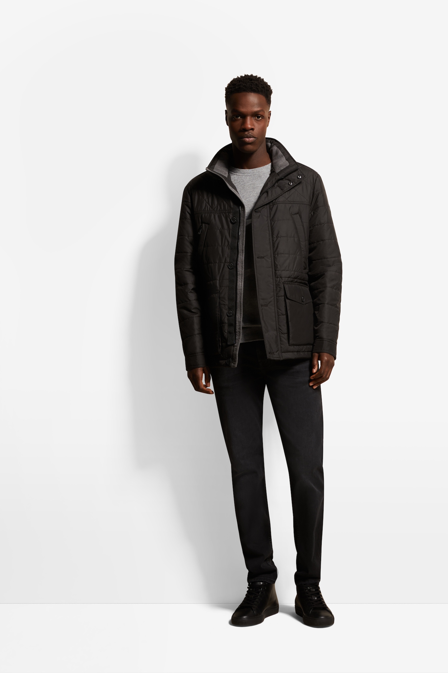 bugatti Blouson, ohne Kapuze, aus besonders leichtem Material