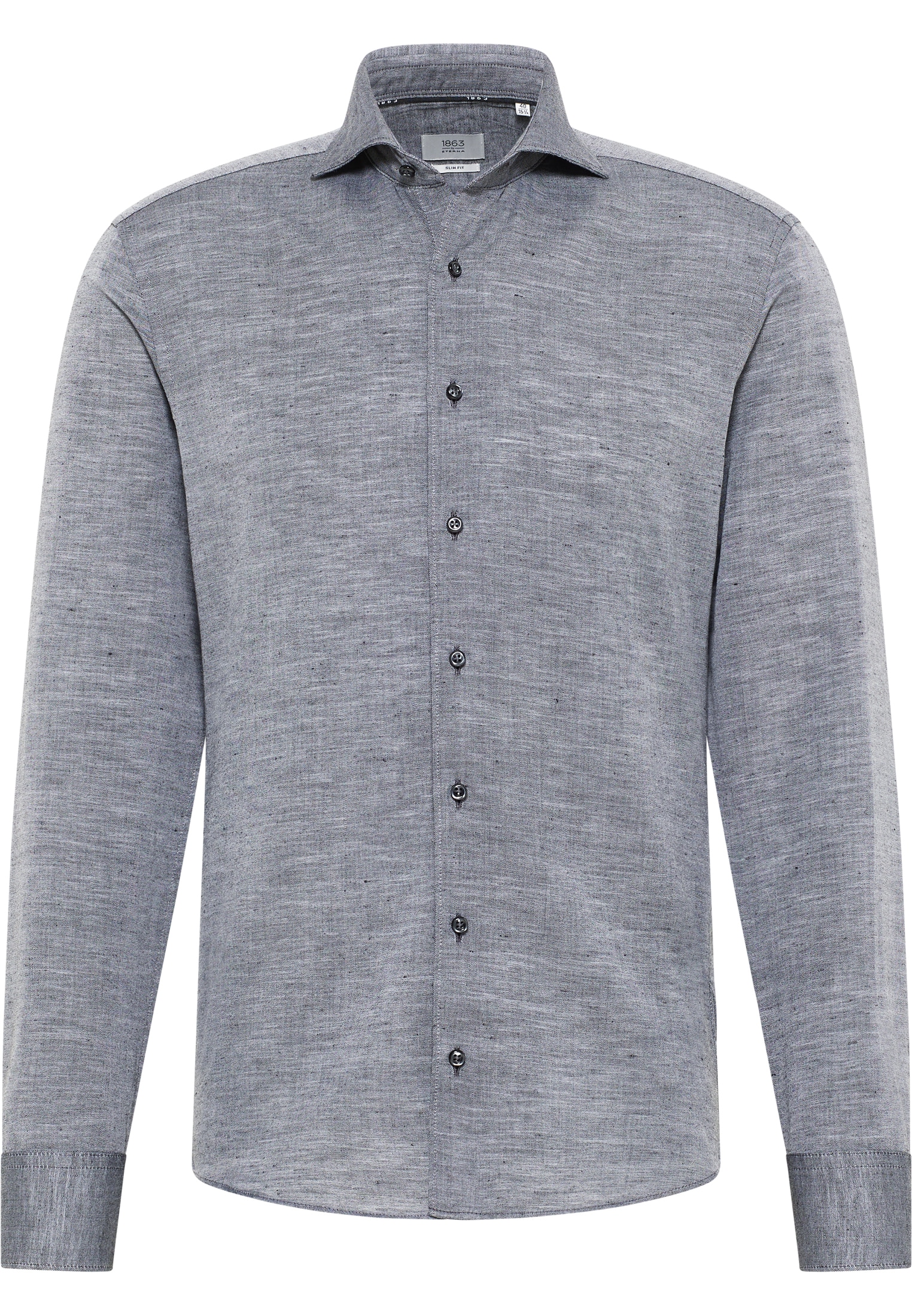 Eterna Langarmhemd »SLIM FIT«, EASY IRON (bügelleicht)