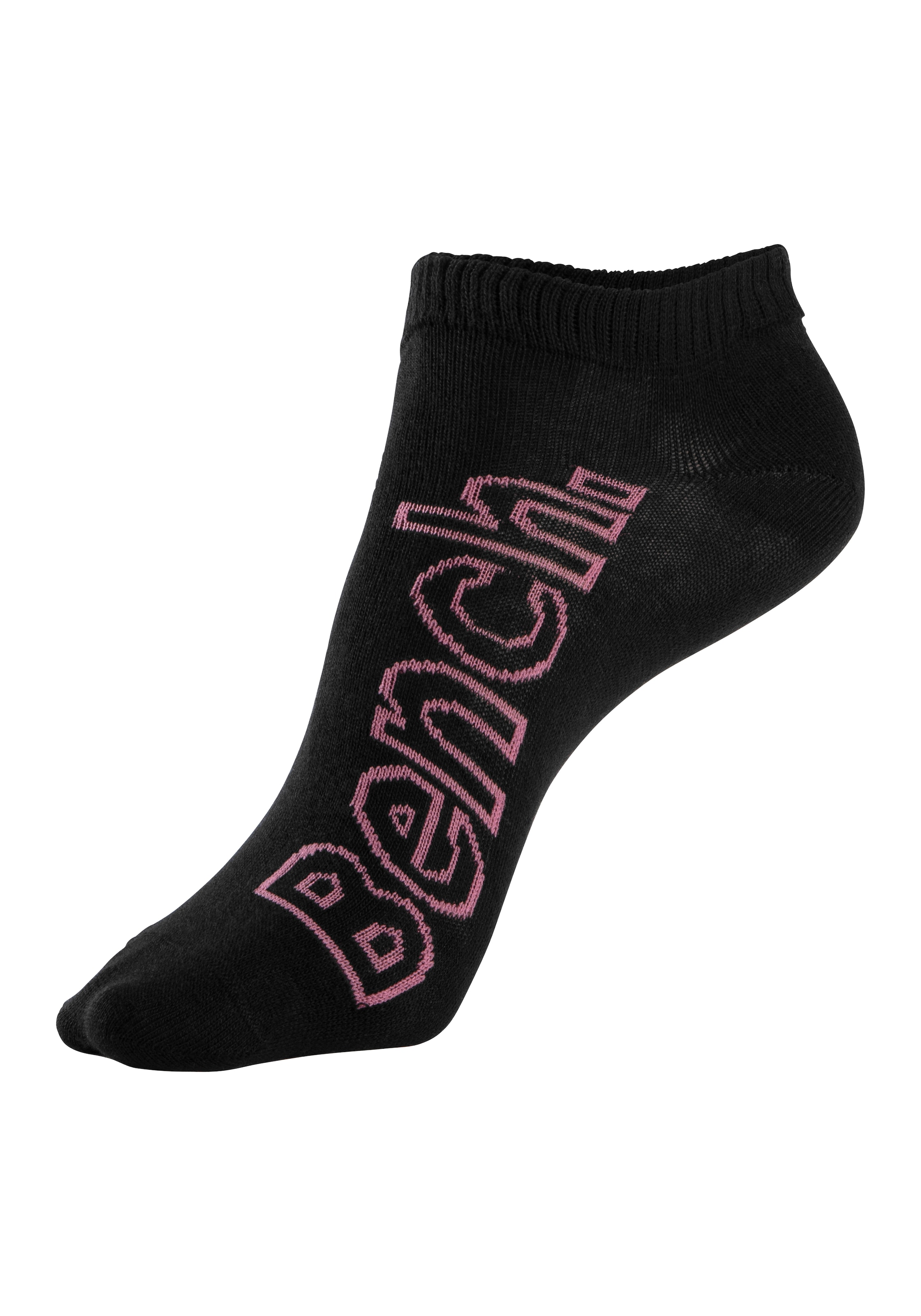 Bench. Sneakersocken, (Packung, 6 Paar), mit unterschiedlichen Designs
