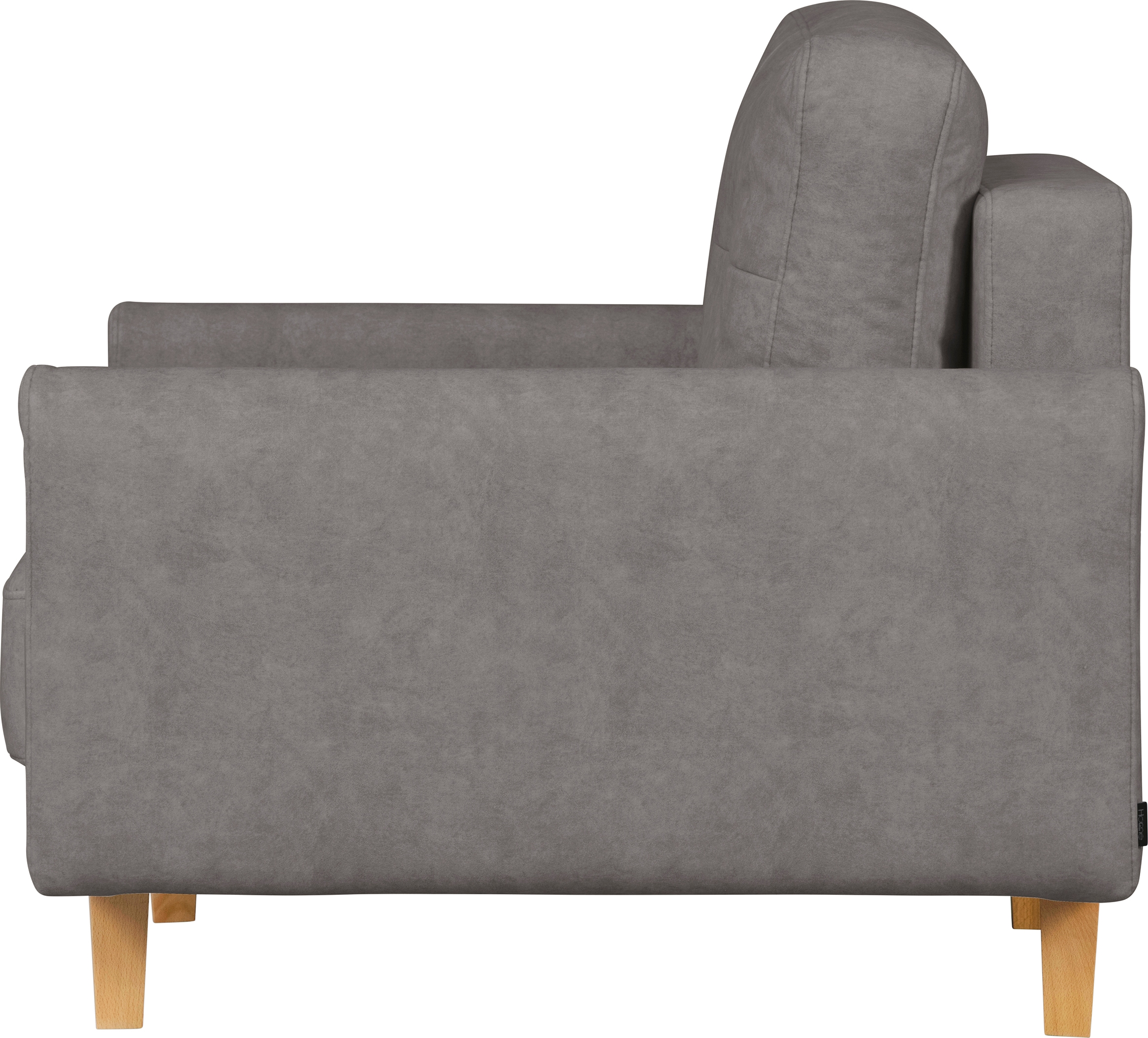 Home affaire Sessel »TRIPLO Relaxsessel mit Wellenunterfederung, Maße B/T/H: 95/100/89 cm«, Polstersessel mit Steppung im Rückenkissen, hohe Qualität