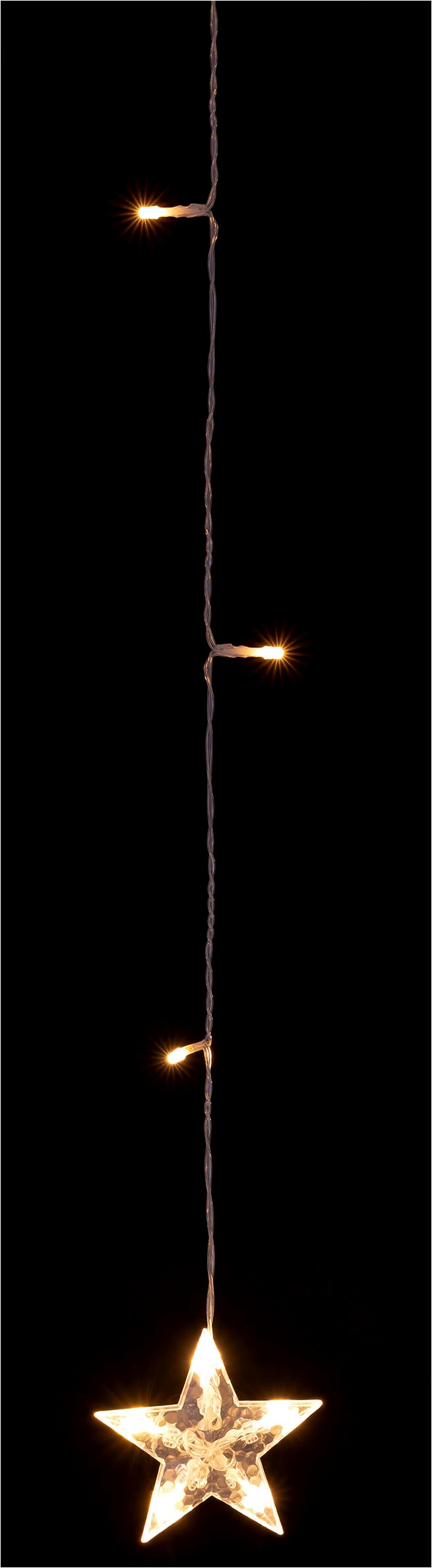 my home LED-Lichtervorhang »Evara« 69 Stk.-flammig LED-Lichtervorhang 69 LEDs, 8 verschiedene Modi