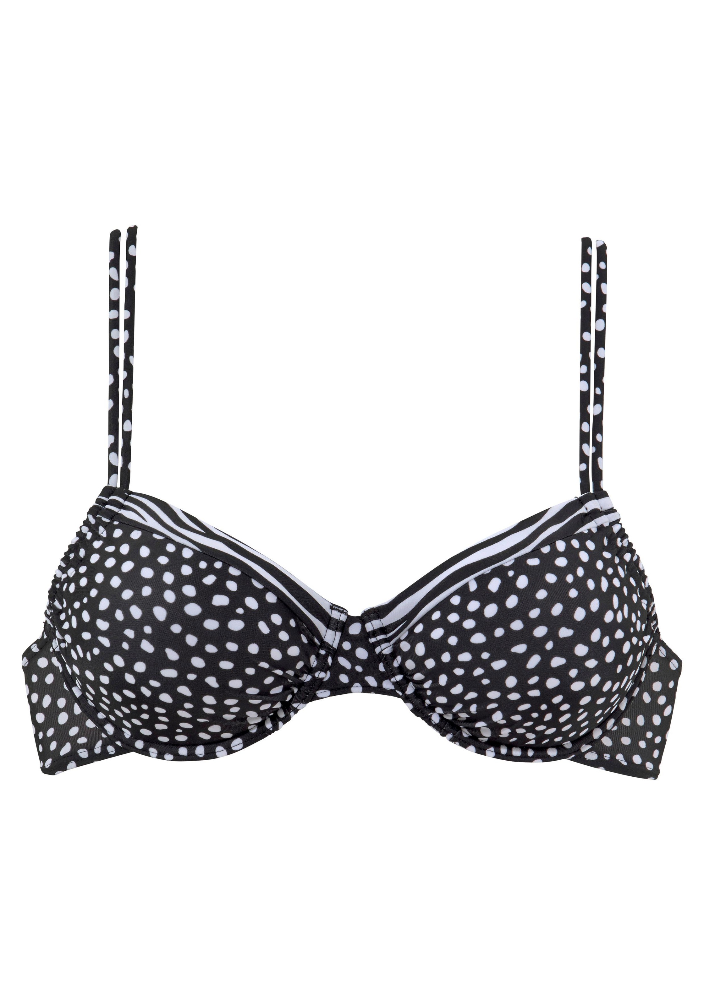 2. Bild von LASCANA Bügel-Bikini-Top »Safari«, mit herausnehmbaren Cups