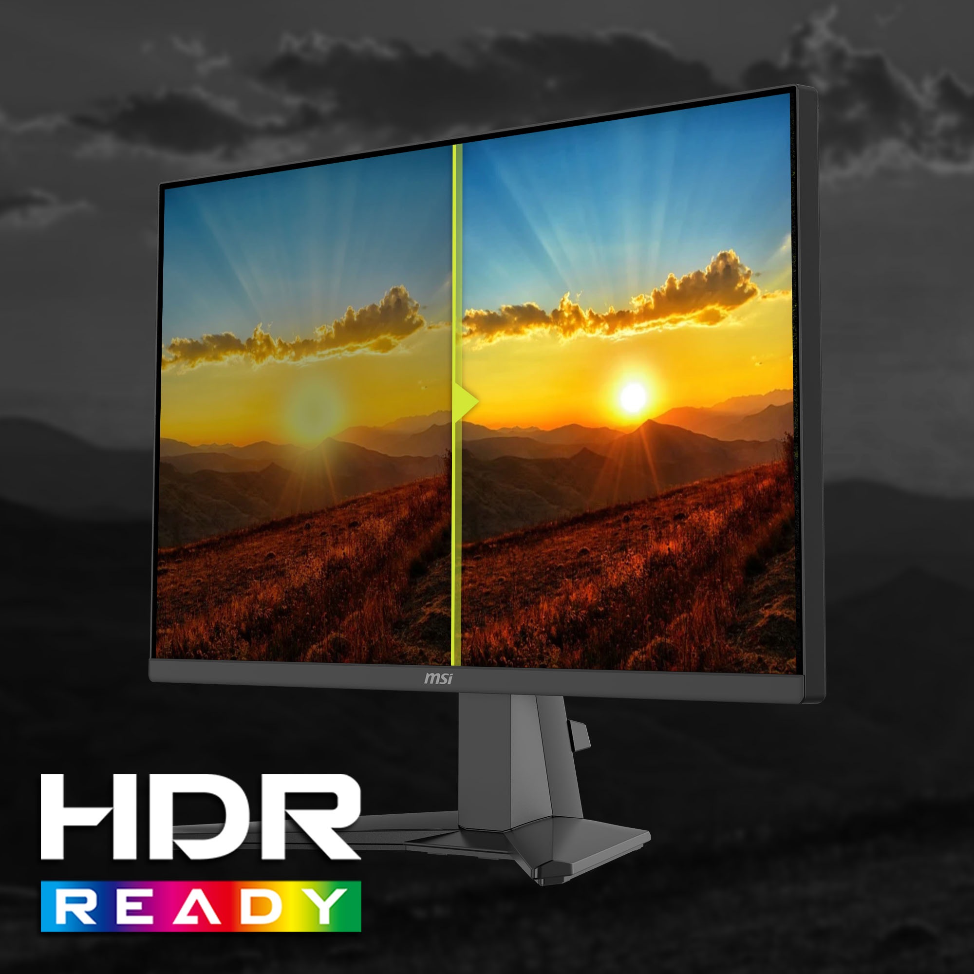 MSI Gaming-LED-Monitor »MAG 255F X24« 62 cm/25 ″  1920 x 1080 px FHD 0,5 Reaktionszeit 240 Hz neigbar