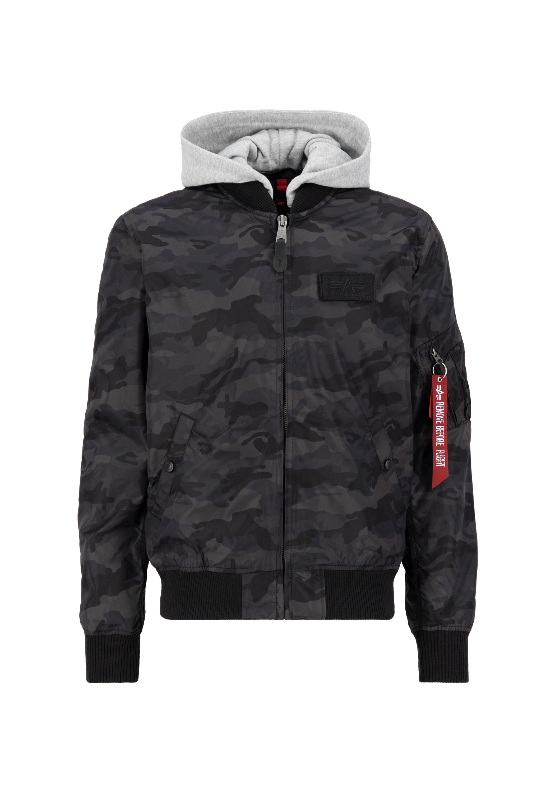 Alpha Industries Bomberjacke »Alpha Industries Men - Bomber Jackets MA-1 TT Hood Camo«