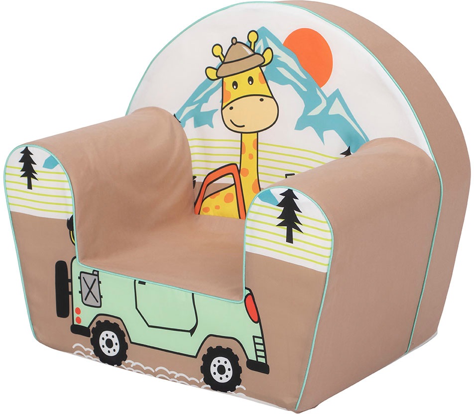 Knorrtoys® Sessel »Giraffe on Tour«, für Kinder; Made in Europe