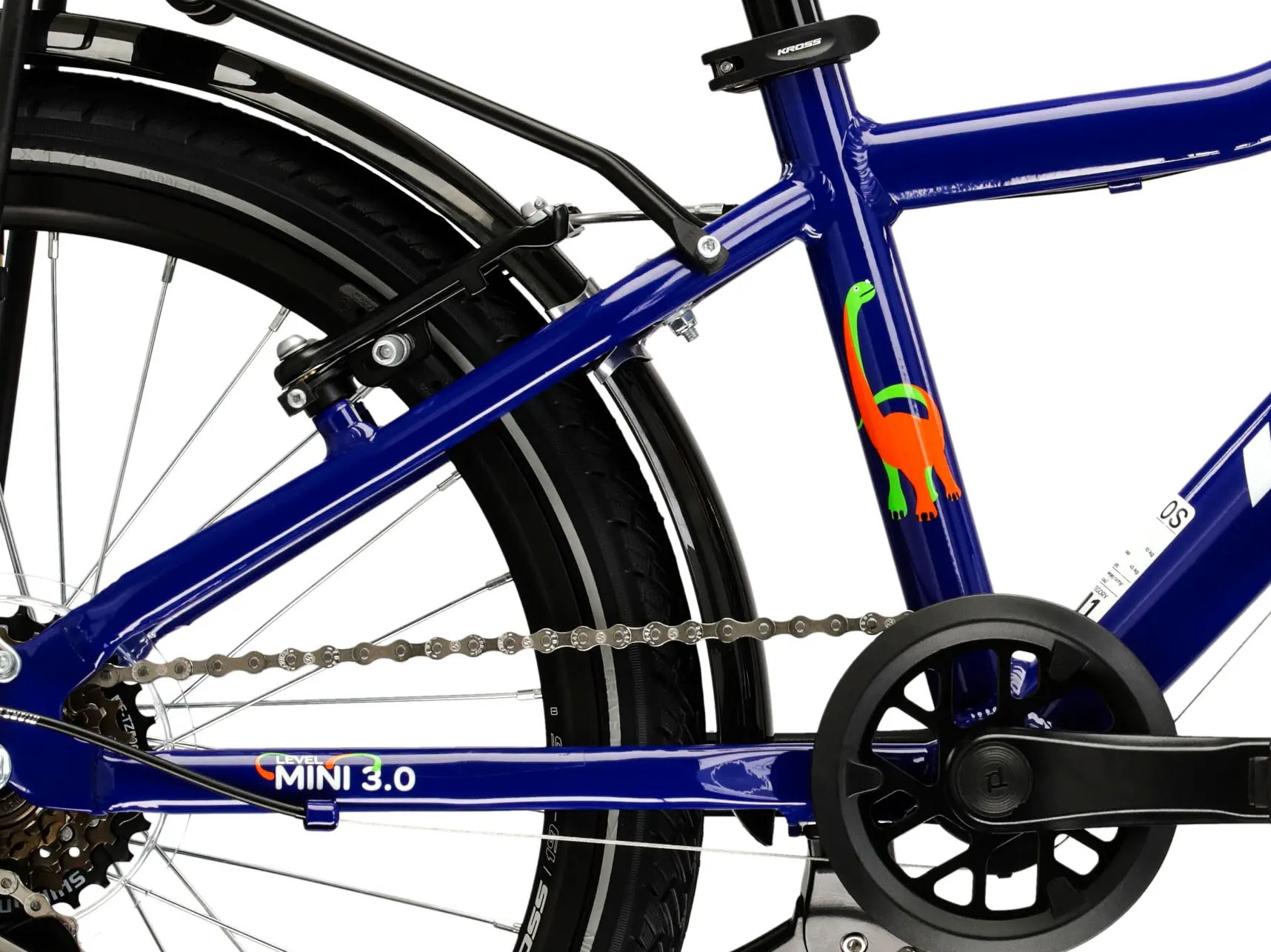 Kross Kinderfahrrad »Kinderrad Lea Mini 3.0 blau 6 Gänge«, 6 Gang, Shimano, Tourney TX30 Schaltwerk, Kettenschaltung