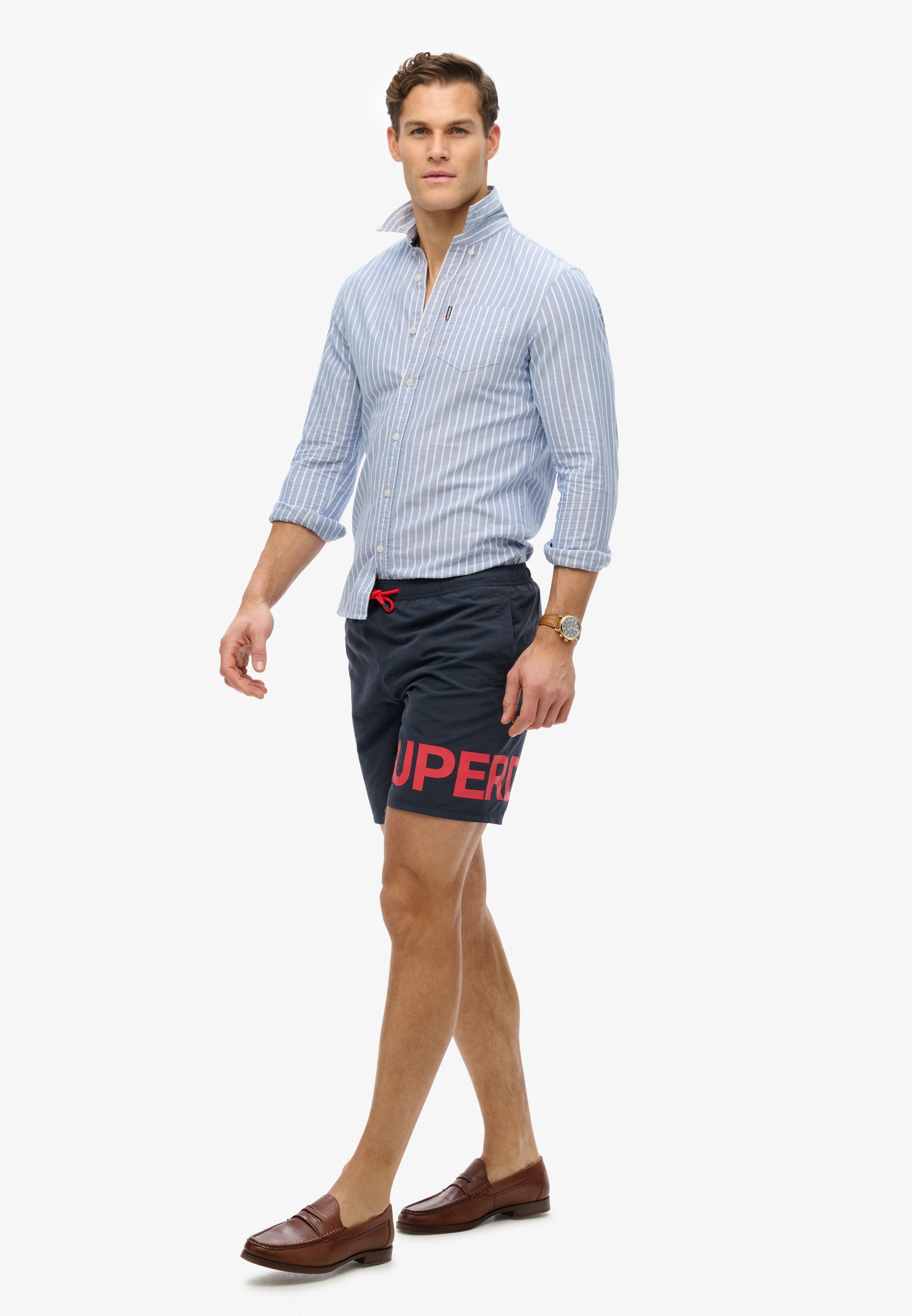 Superdry Badeshorts »GRAPHIC 17 SWIM SHORT«