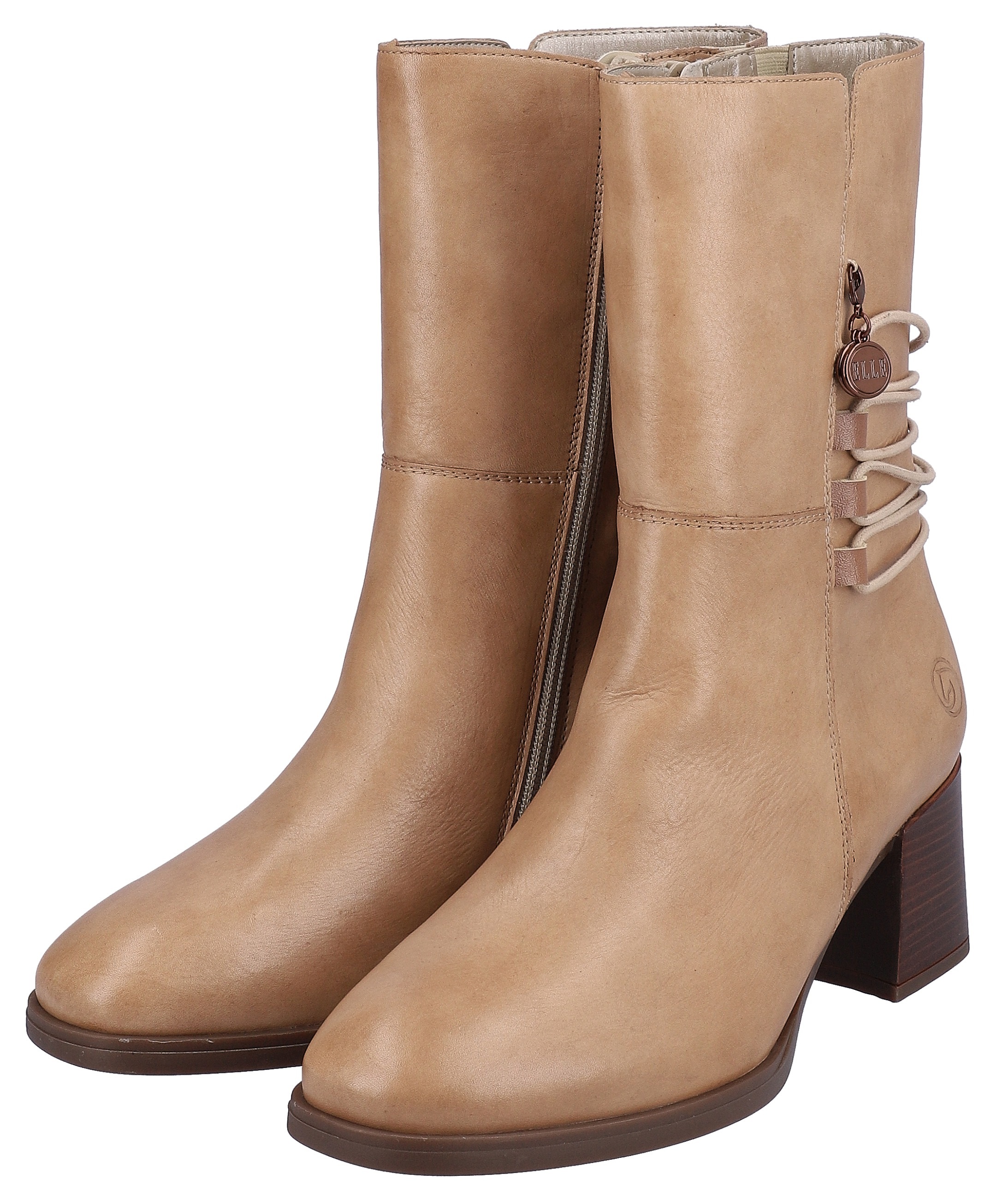 Remonte Stiefelette »ELLE-Collection«, mit modischer Kordel am Schaft