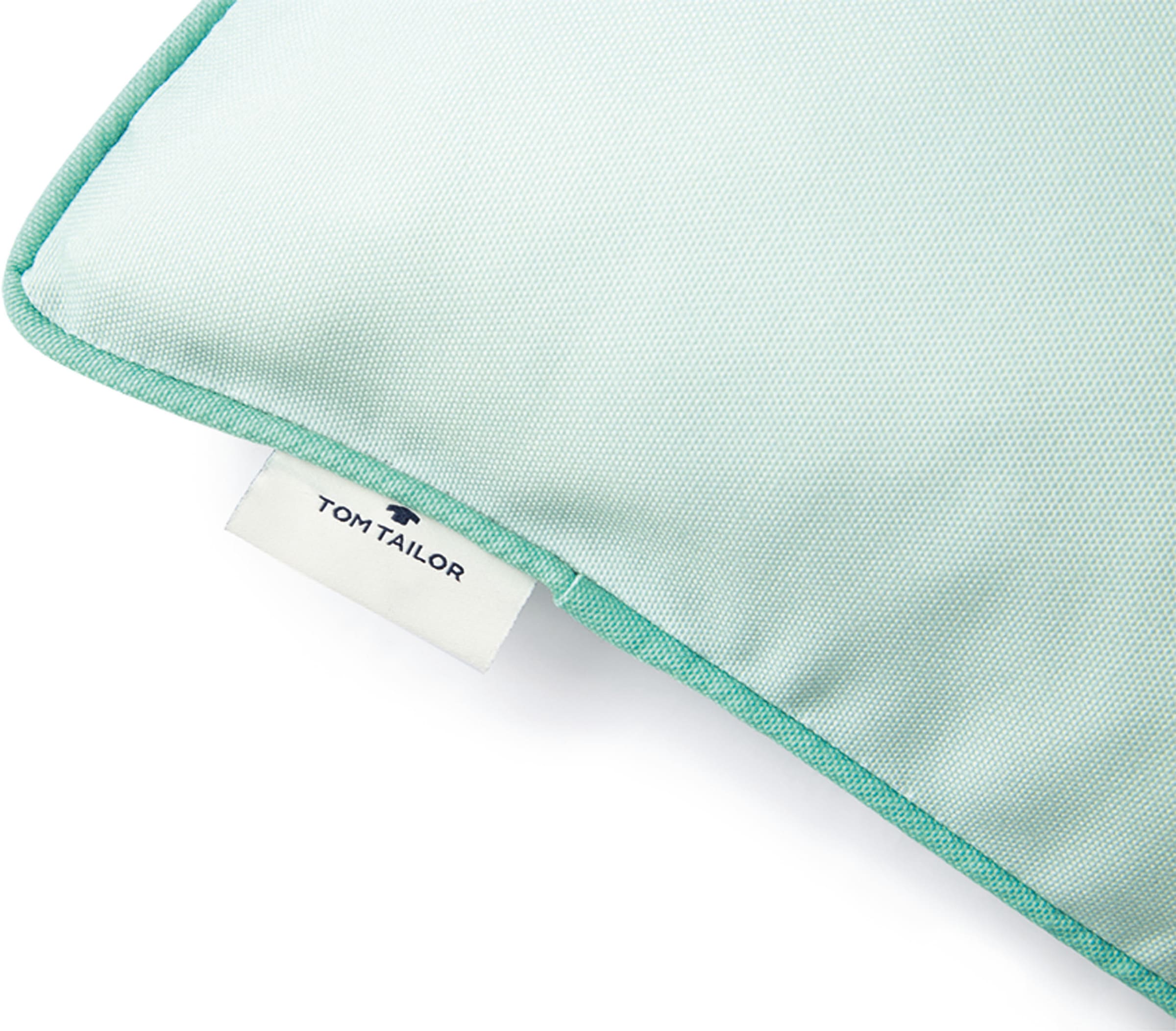TOM TAILOR HOME Dekokissen »Dove Signature«, mit Paspel, Kissenhülle ohne Füllung, 1 Stück