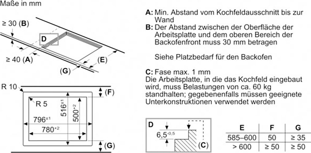 NEFF Flex-Induktions-Kochfeld von SCHOTT CERAN® »T68PTY4L0«, mit intuitiver Twist Pad® Bedienung