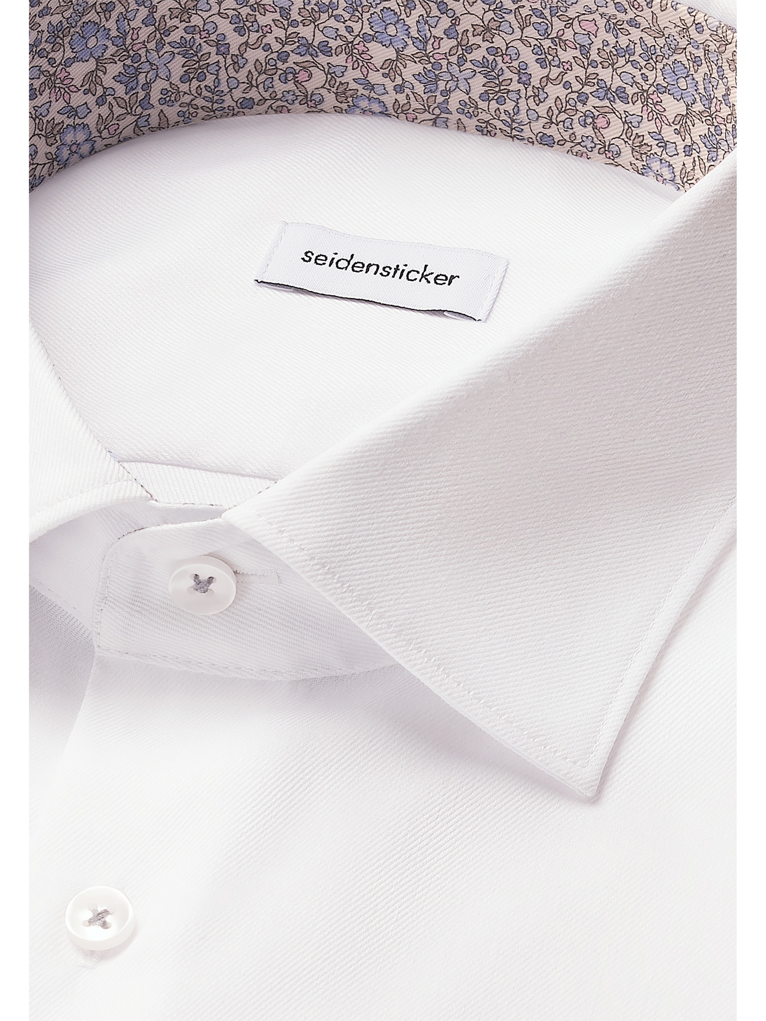 seidensticker Businesshemd »Schwarze Rose«, Slim 1/1 Kentkragen Uni
