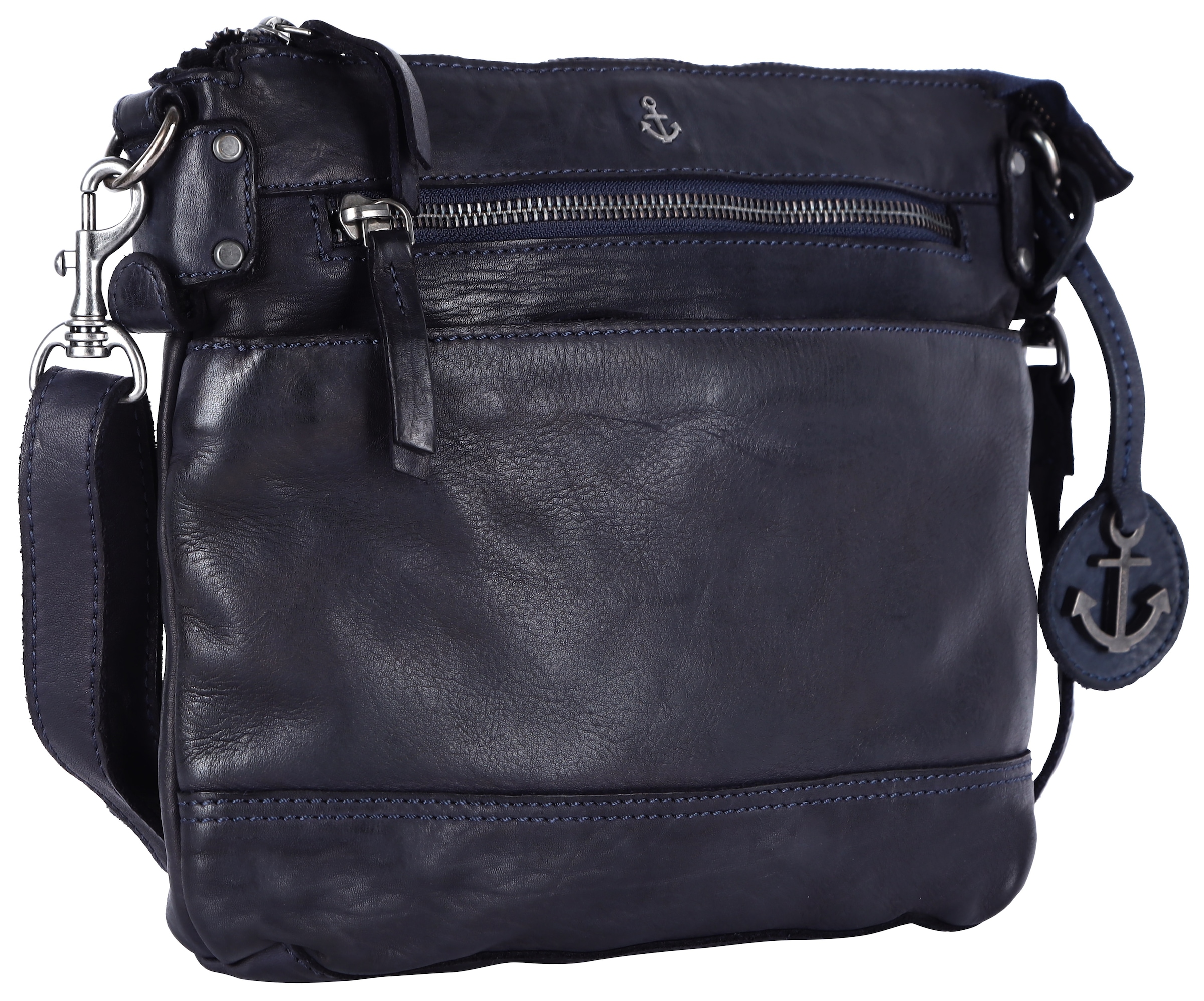 HARBOUR 2nd Handtasche »Isalie2« Umhängetasche, Schultertasche, Tragetasche Anker Anhänger