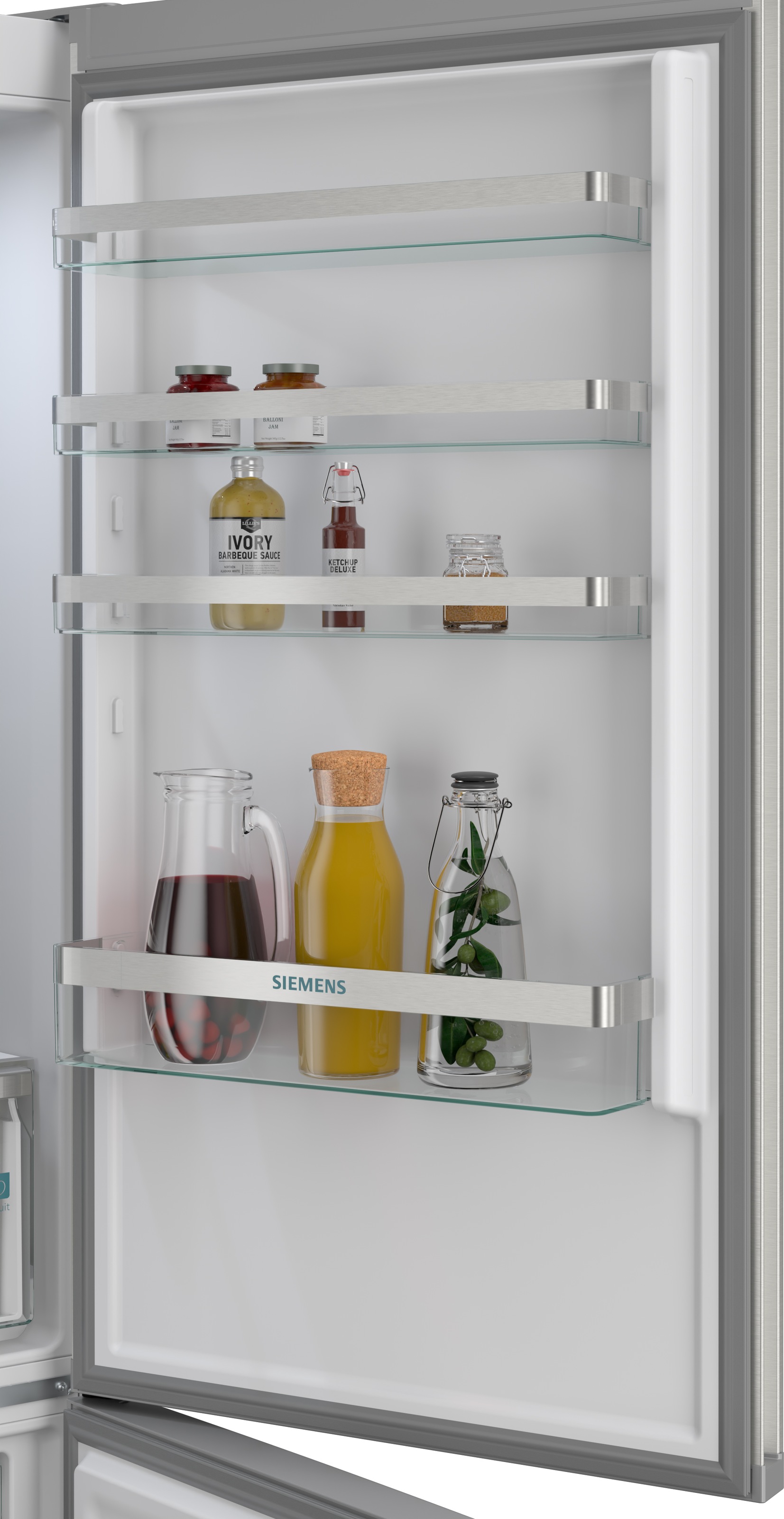 SIEMENS Kühl-/Gefrierkombination iQ300 »KG49NVIBG« 203 cm hoch 70 cm breit hyperFresh System für frisches Obst und Gemüse sowie Total noFrost