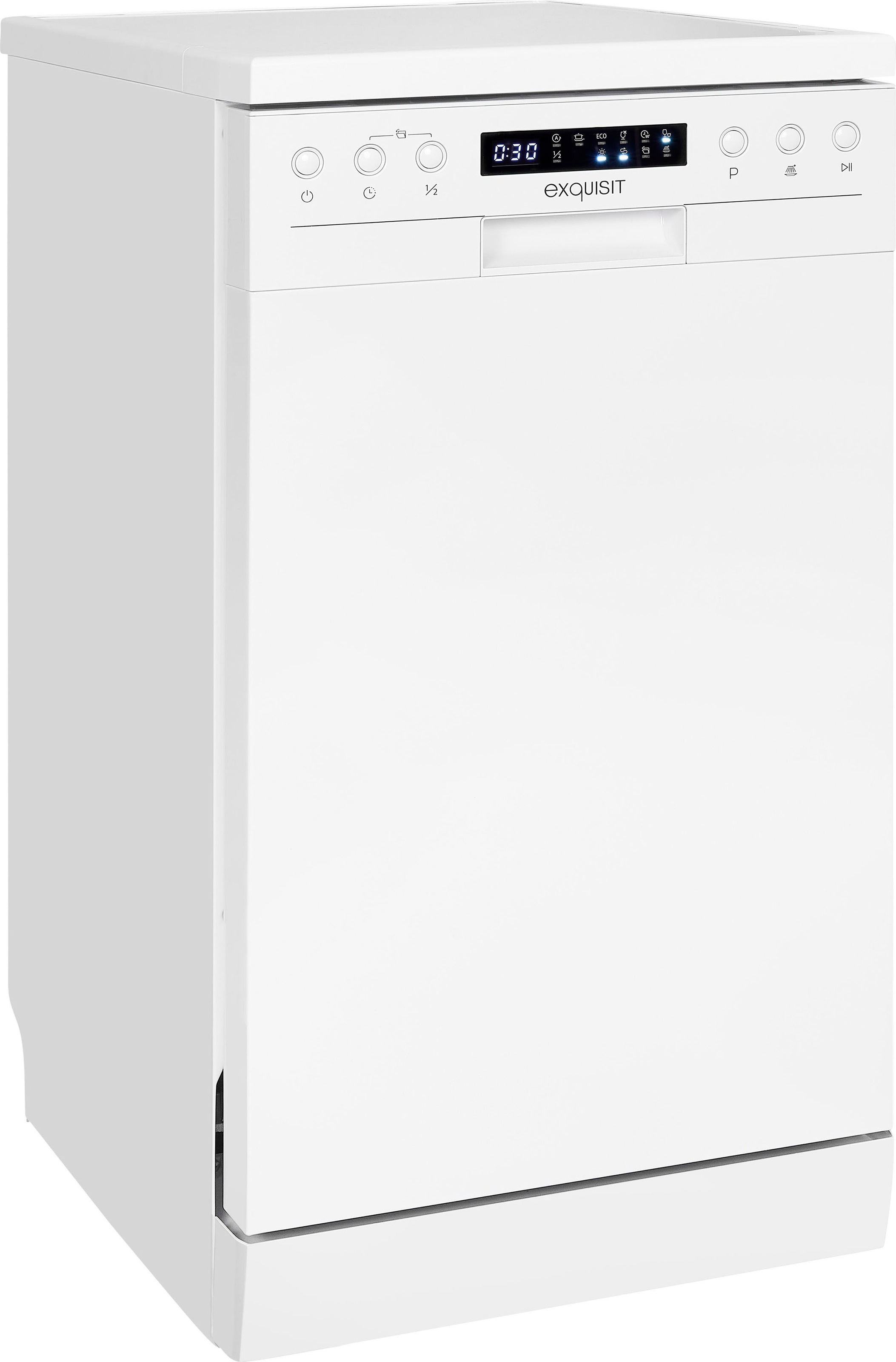 exquisit Unterbaugeschirrspüler »GSP9410-030D weiss«, GSP9410-030D weiss, 10 Maßgedecke kaufen