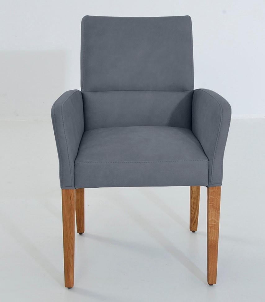 K+W Komfort & Wohnen Armlehnstuhl »GOBY« () 4-Fuß-Armlehnenstuhl mit Füßen günstig online kaufen