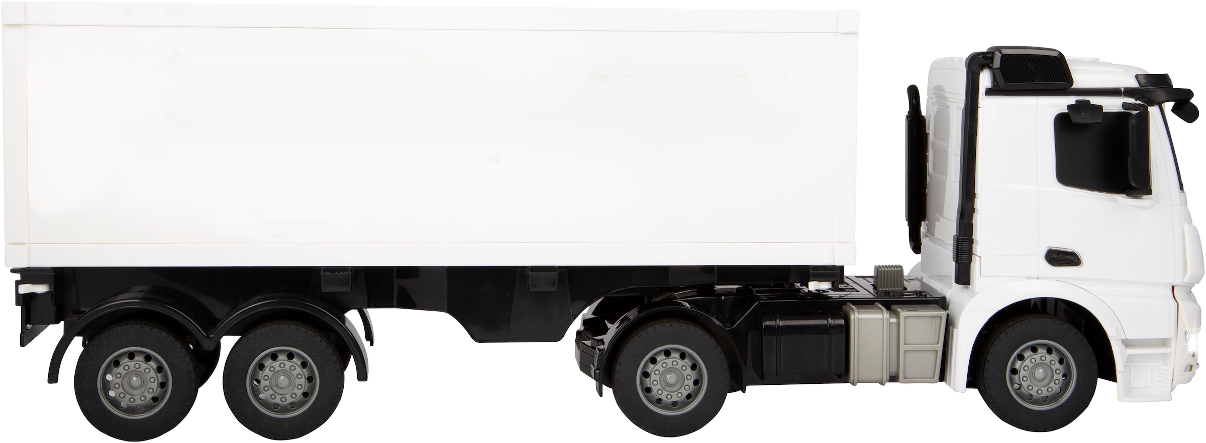 Jamara RC-Auto »Container LKW Mercedes-Benz Arocs 1:26 2,4GHz«, mit LED Licht