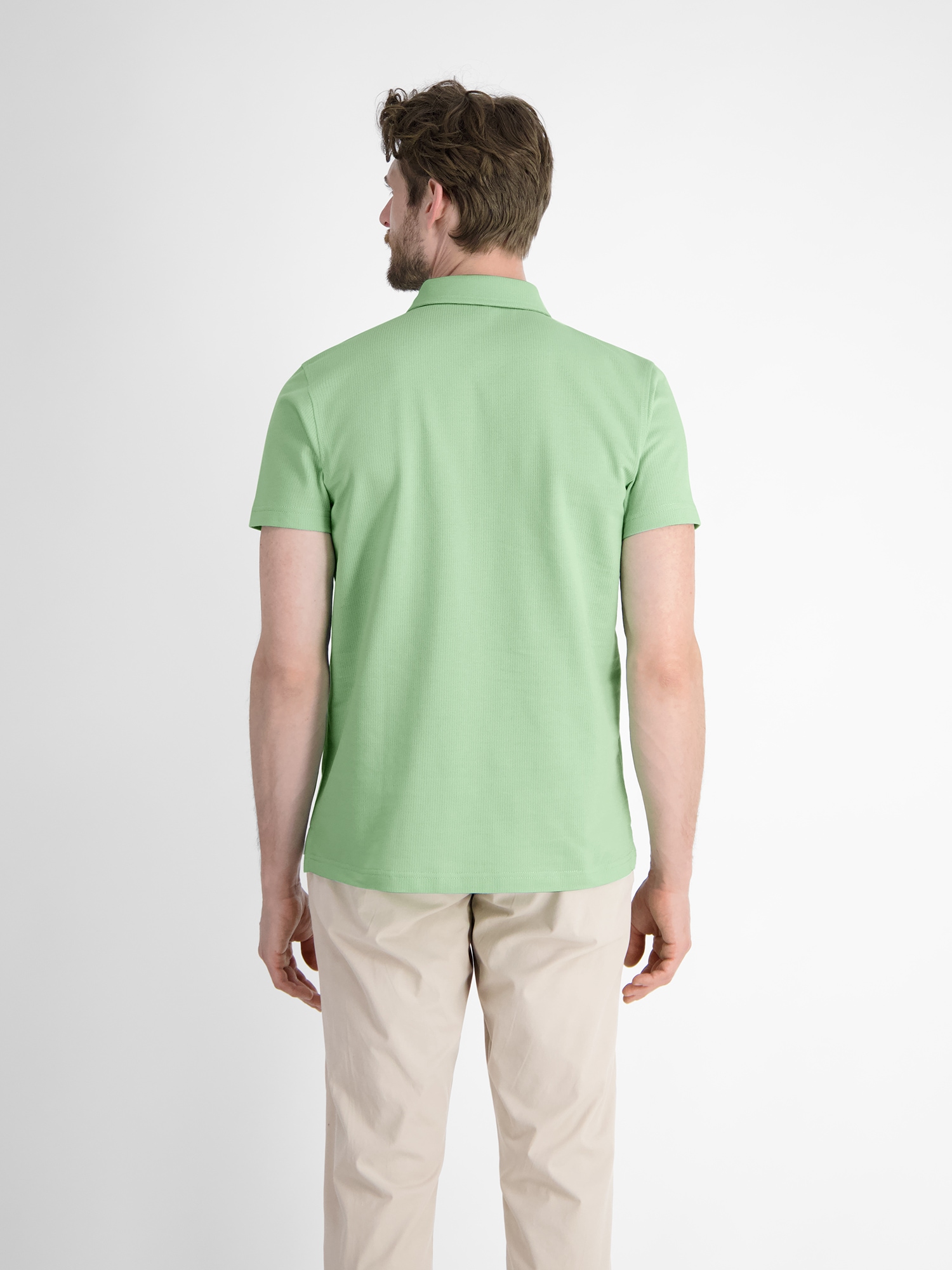 LERROS Poloshirt »Herren Poloshirt mit Reißverschlusskragen«