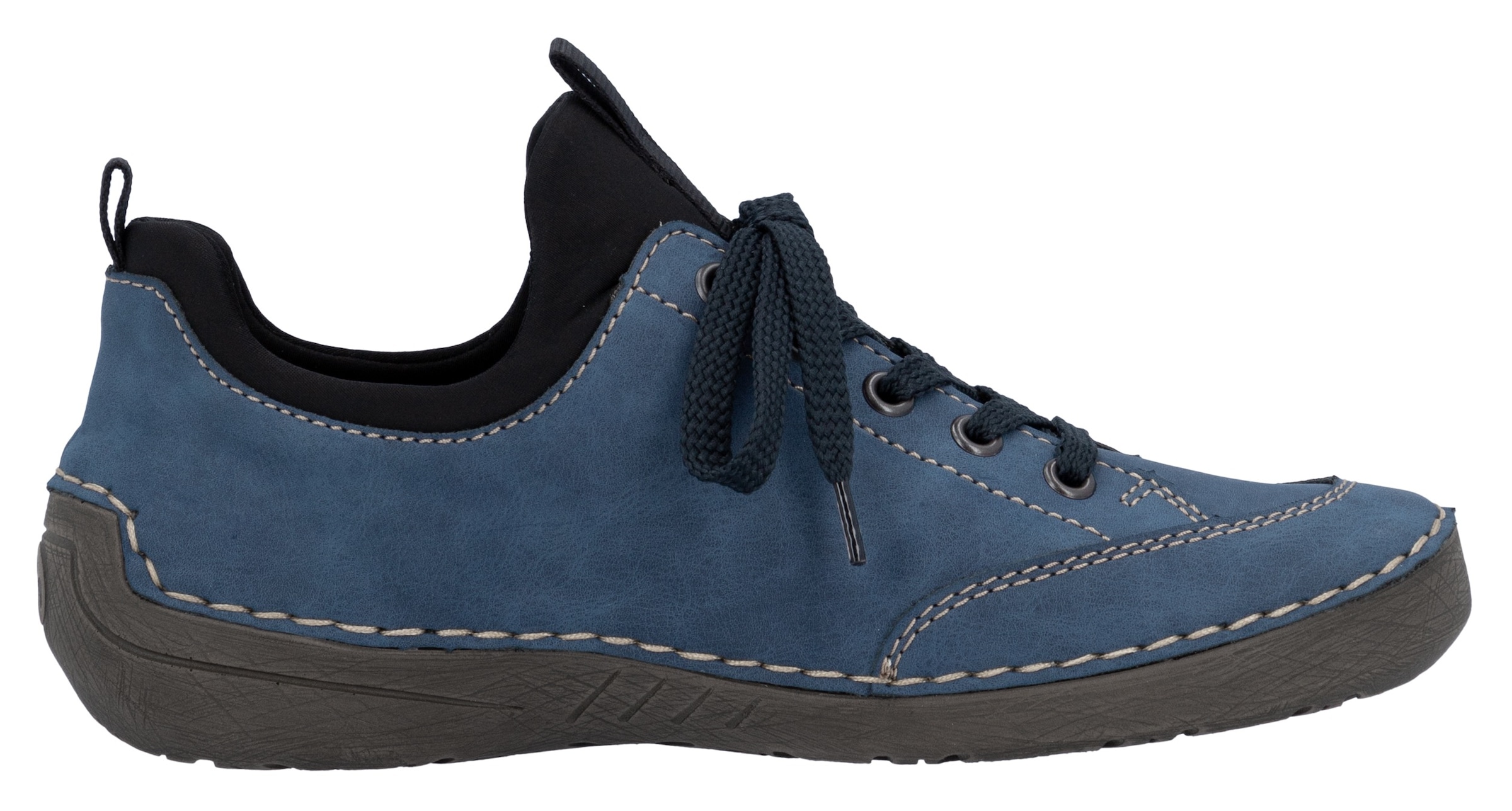 Rieker Slip-On Sneaker, Slipper, Schlupfschuh, mit elastischem Einschlupf
