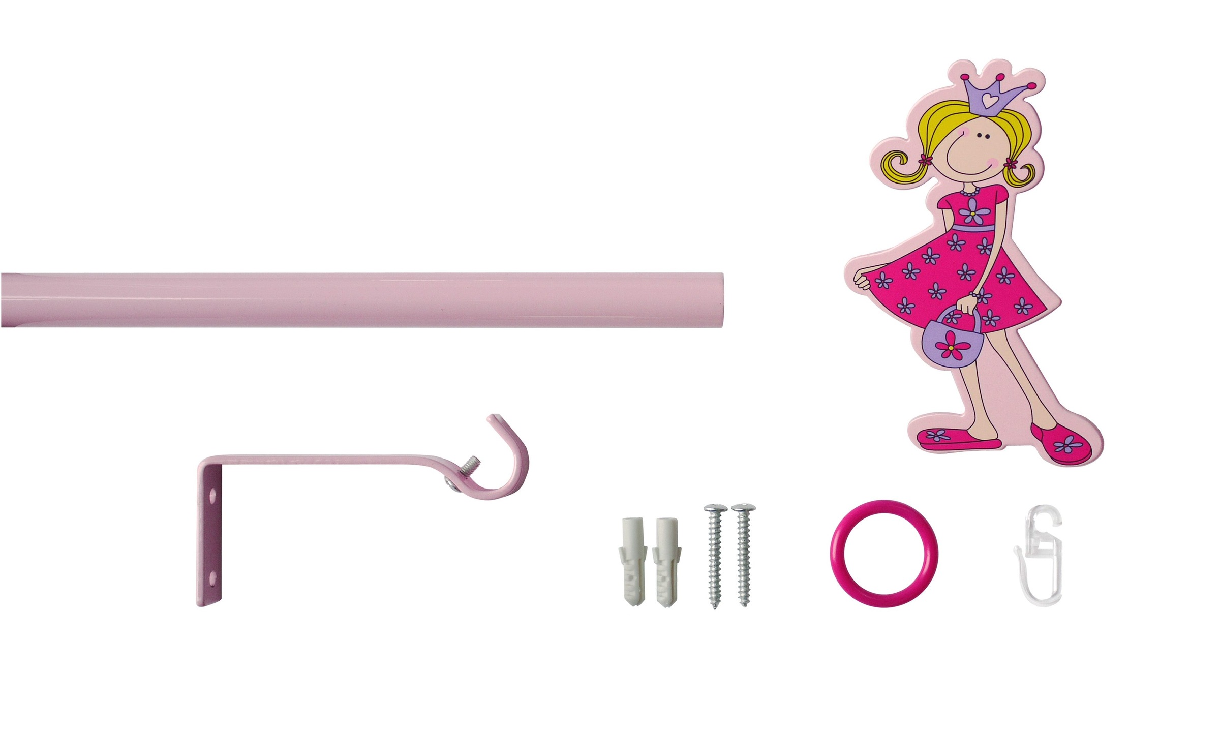 Good Life Gardinenstange »Prinzessin« Ø 16 mm 1 läufig-läufig ausziehbar pi günstig online kaufen