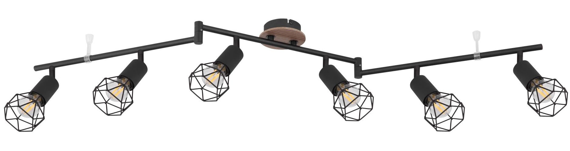 GLOBO LIGHTING Deckenstrahler »XARA I«, Leuchtmittel E14   ohne Leuchtmitte günstig online kaufen