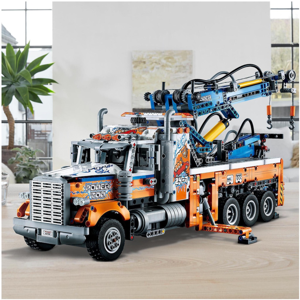 LEGO® Konstruktionsspielsteine »Schwerlast-Abschleppwagen (42128), LEGO® Technic«, (2017 St.)