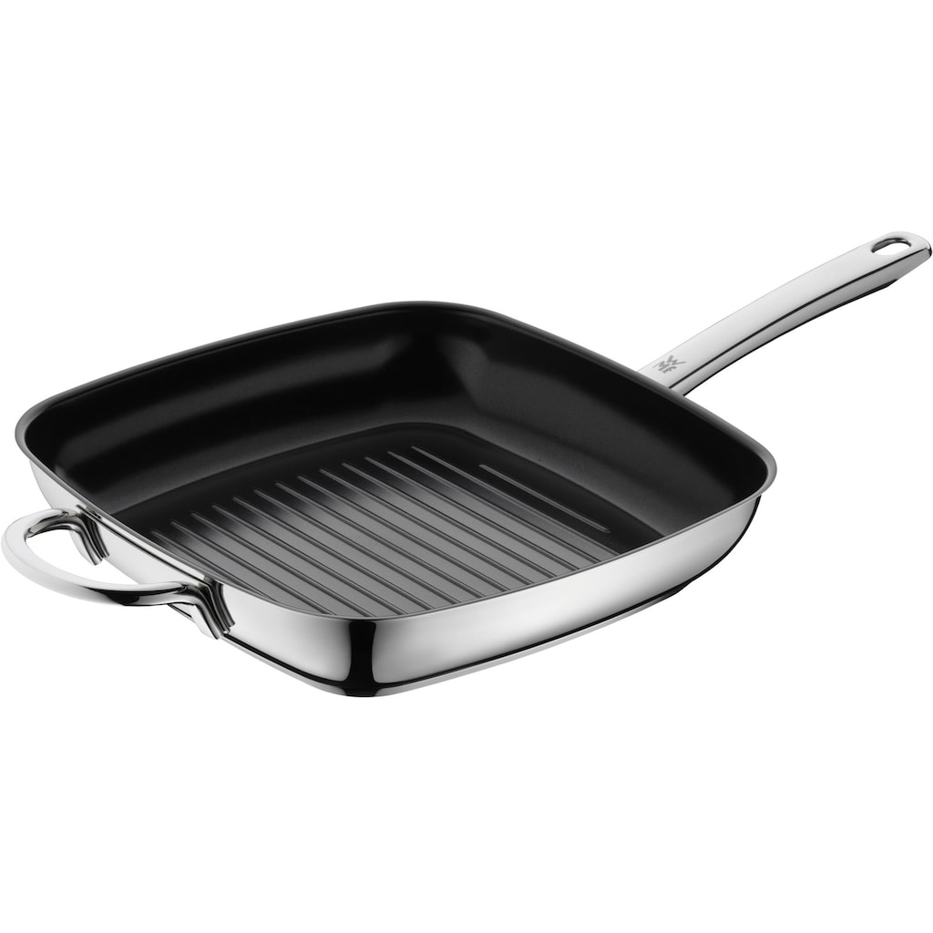 WMF Grillpfanne »Durado«, Cromargan® Edelstahl Rostfrei 18/10, 28 x 28 cm, antihaftbeschichtet, Induktion