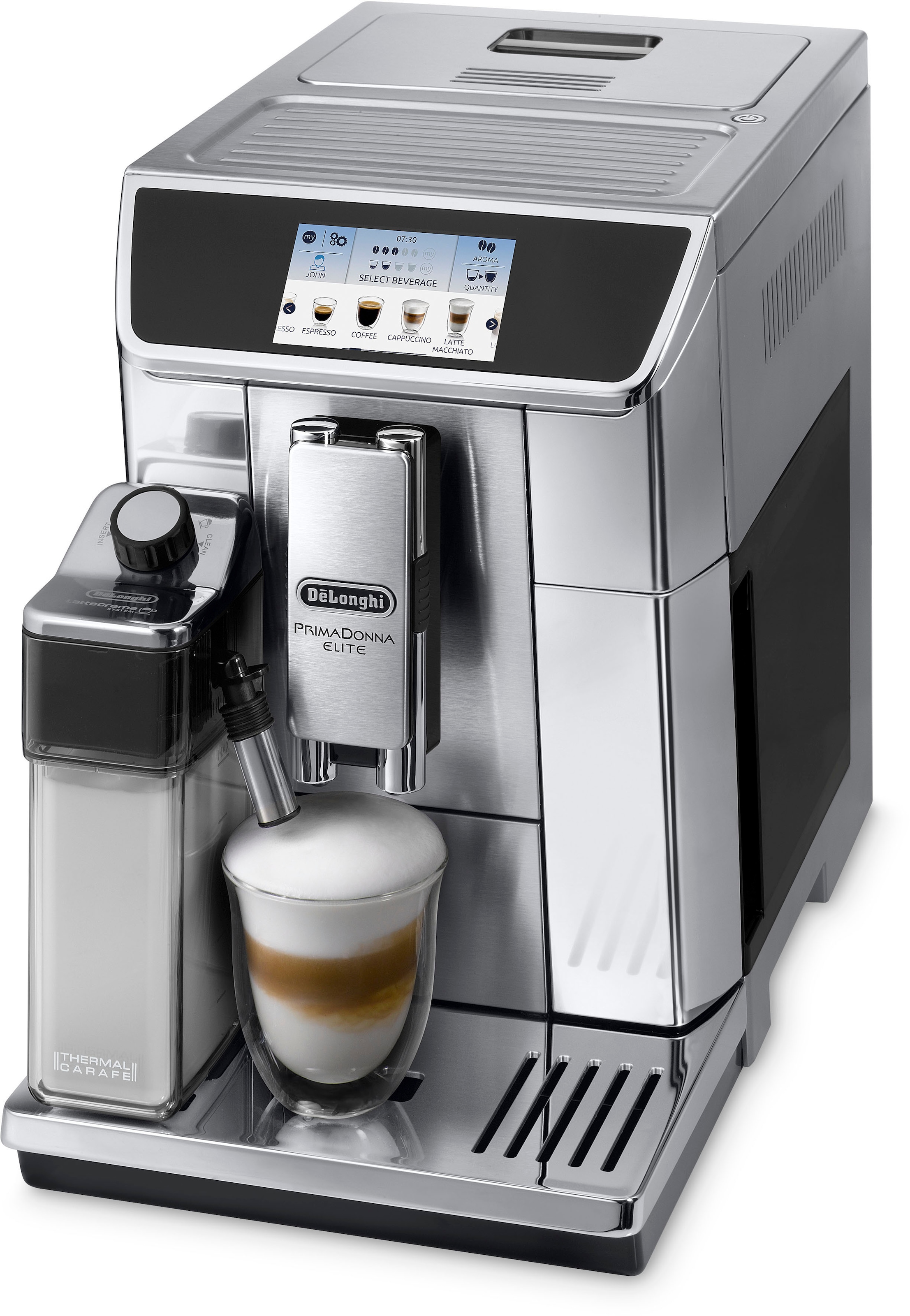 De'Longhi Kaffeevollautomat PrimaDonna Elite ECAM 656.75