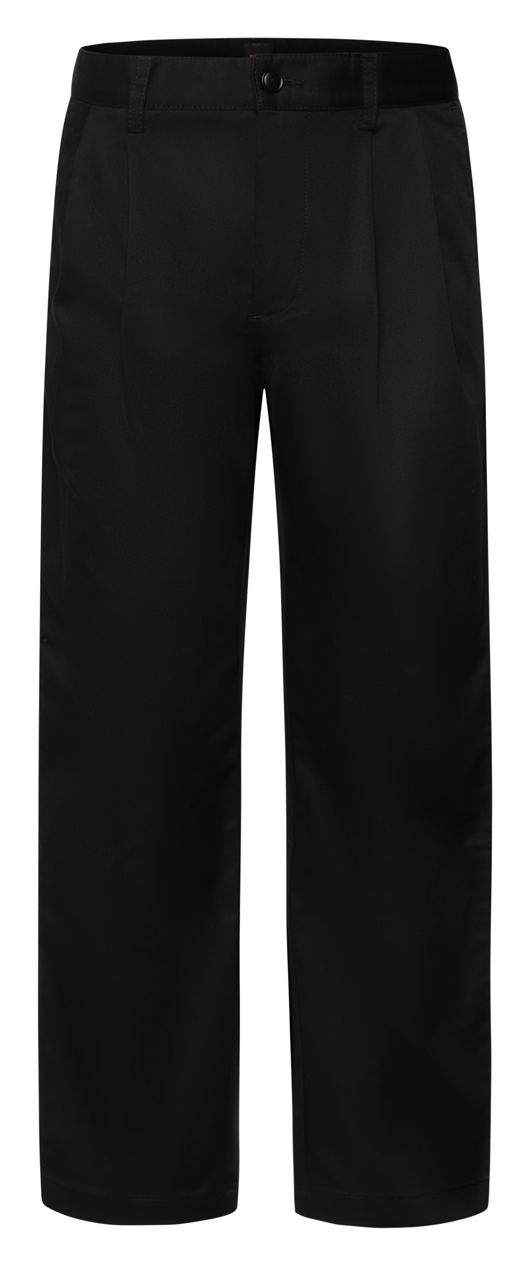 BOSS ORANGE Chinohose  mit eleganten Bundfalten, moderne Passform, Baumwoll-Stretch