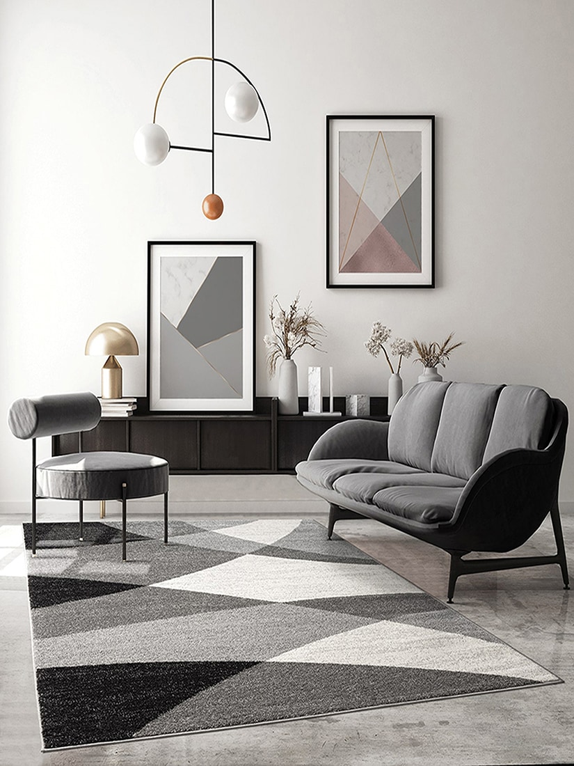 the carpet Teppich »Pearl«, rechteckig, 11 mm Höhe, moderner dichter Wohnzimmer Teppich Konturenschnitt