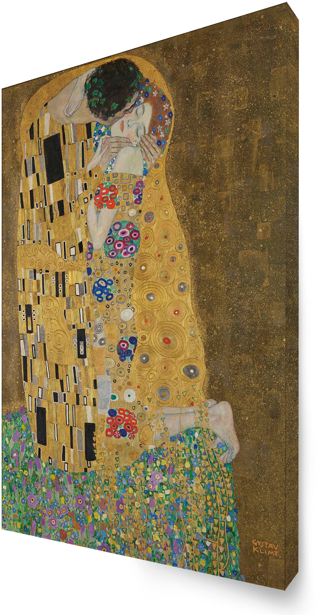Art for the home Leinwandbild »Kuss (Gustav Klimt)«, (1 St.)