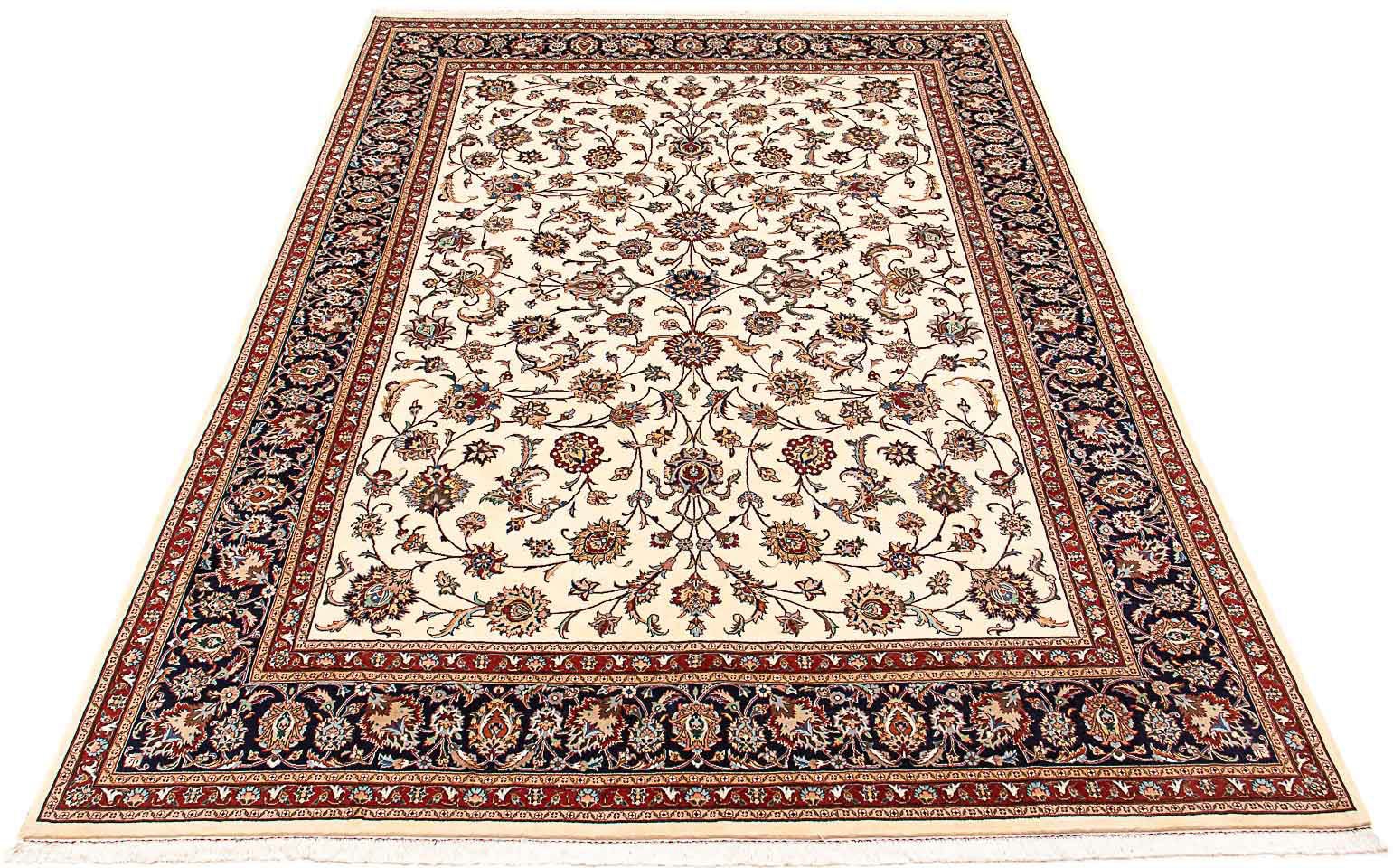 morgenland Wollteppich »Kaschmar Medaillon 393 x 308 cm«, rechteckig, 10 mm günstig online kaufen