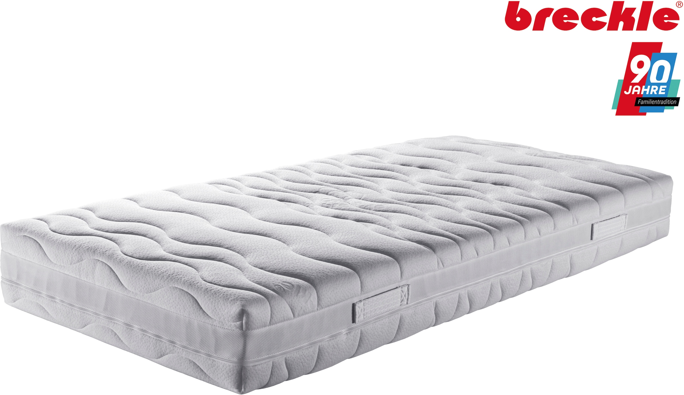 Breckle Kaltschaummatratze »Pro Body S 592, 7 Zonen Matratze 90x200 cm, 140x200 cm« 22 cm hoch Raumgewicht: 35 kg/m³ 1 Stk. tlg. & weitere Größen, Matratze H2/H3, ergonomisch, atmungsaktiv