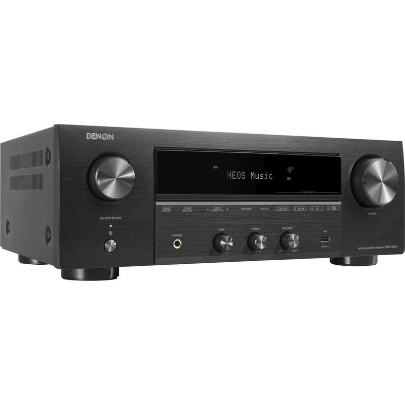 DENON AV-Receiver »DRA-900H« 2.2 (Bluetooth WLAN DAB+ Hi-Res Audio Internetradio Sprachsteuerung) schwarz 1 HDMI Ausgänge, 6 HDMI Eingang,...