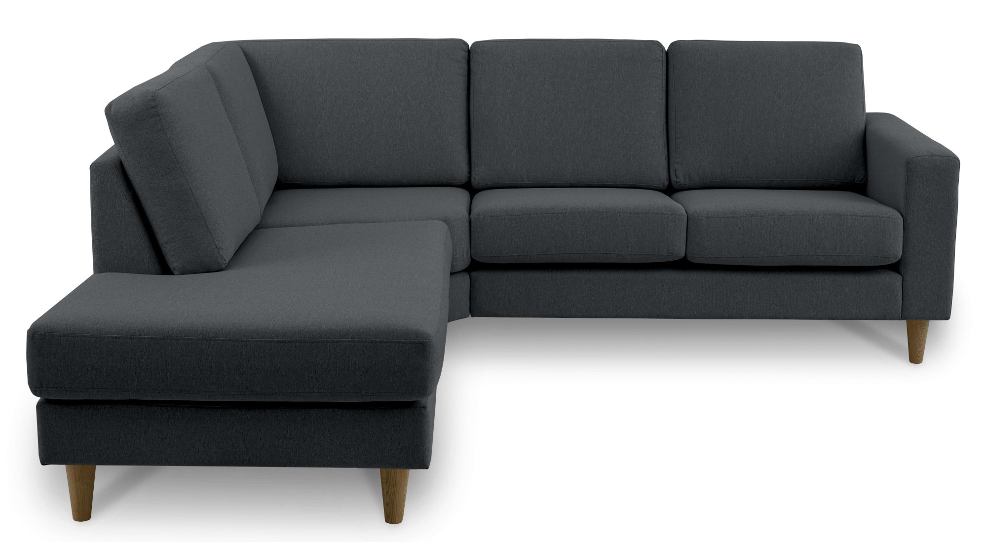 OTTO home Ecksofa »Tvinno« im skandinavischen Stil, L-Form, mit Massivholzf günstig online kaufen