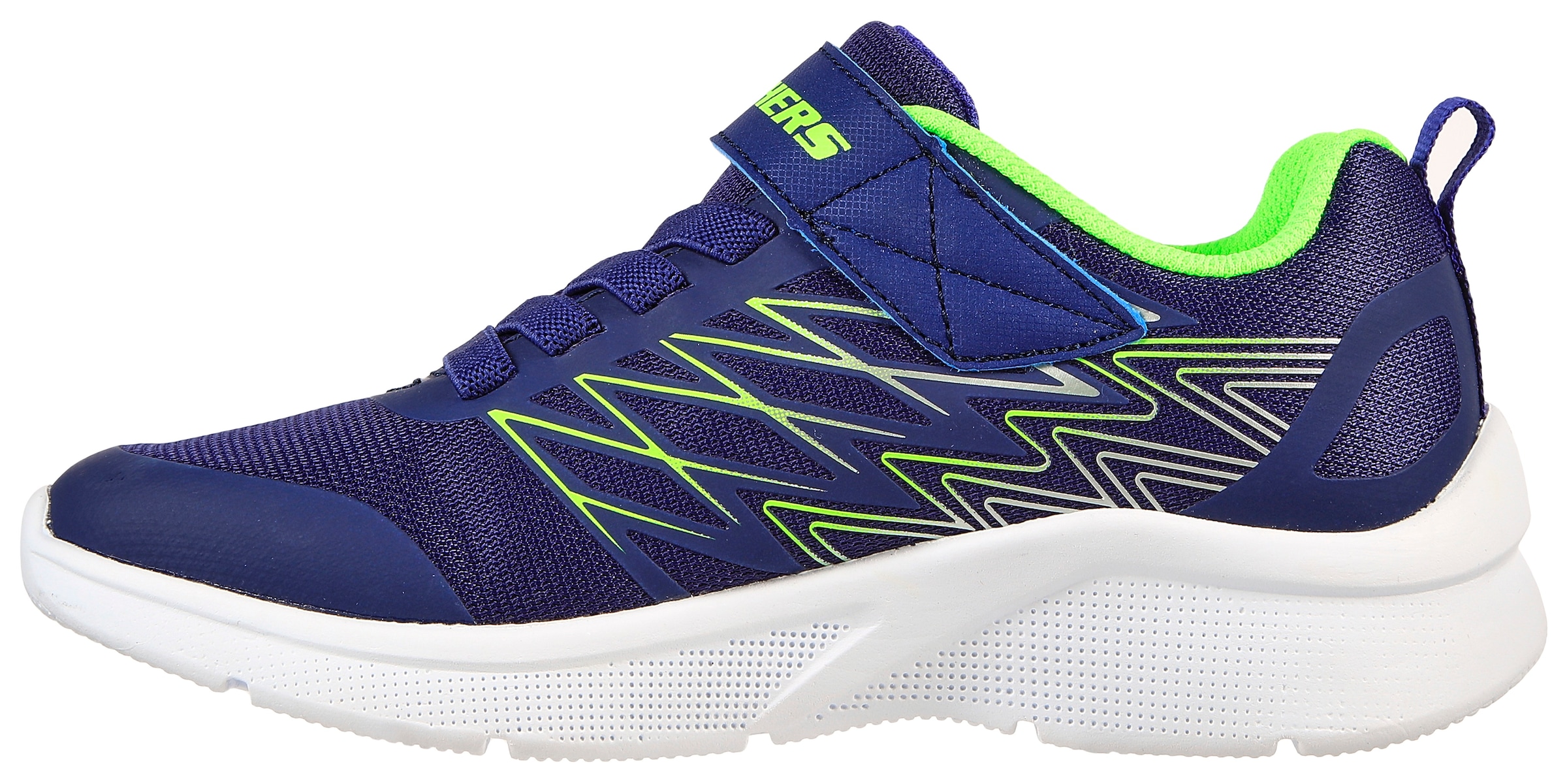 Skechers Sneaker »MICROSPEC«, mit Kontrastbesatz, Freizeitschuh, Halbschuh, Schnürschuh