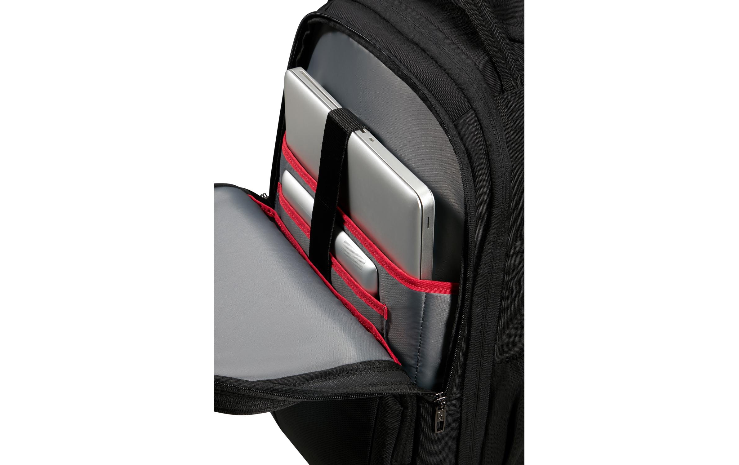 Samsonite Business-Trolley »GUARDIT 3.0 mit Trolleyfunktion« 29 l 2 Rollen Teleskopgriff Businessrucksack