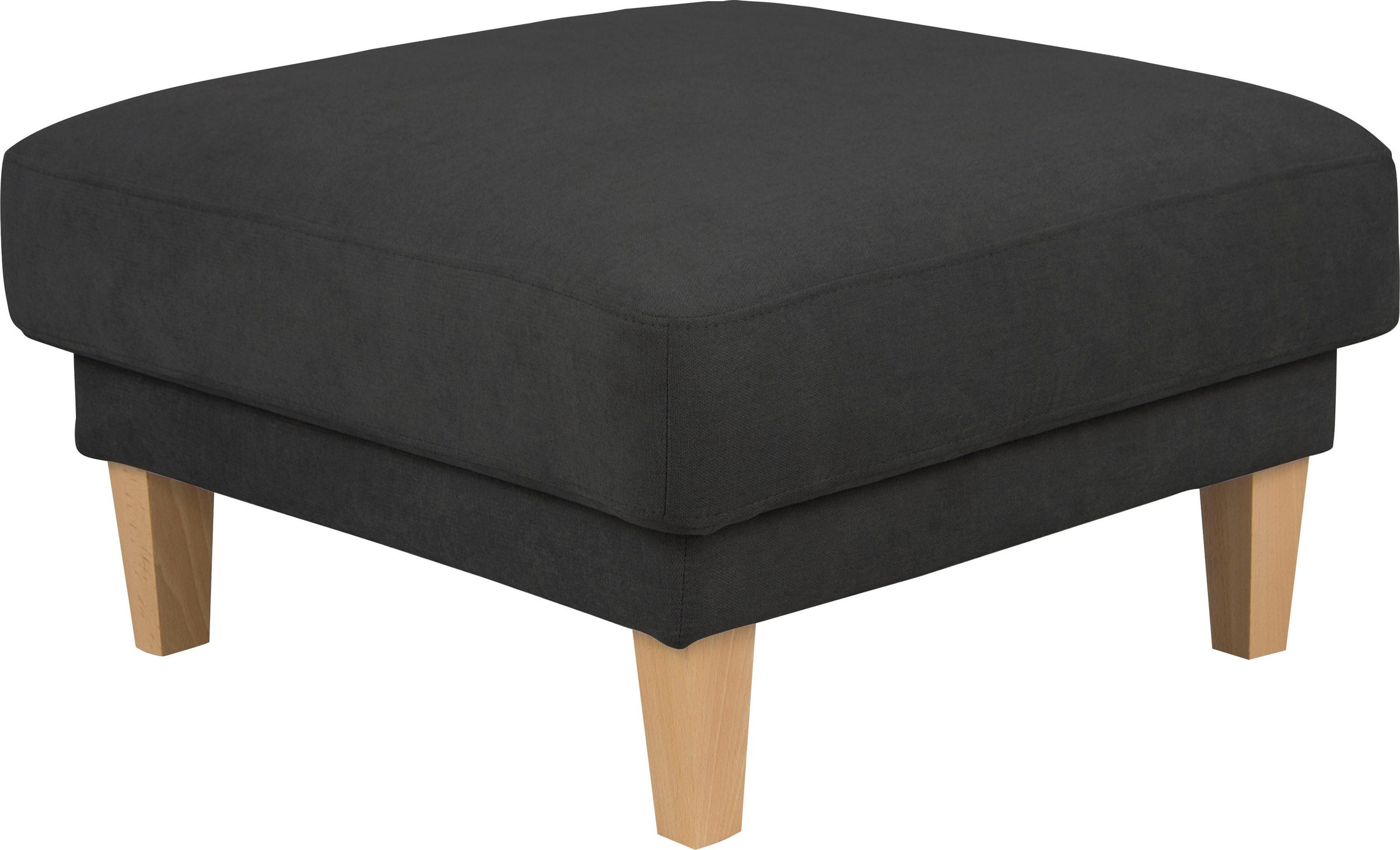 Home affaire Polsterhocker »TRIPLO passend zur Serie, Maße B/T/H: 82/72/46 cm«, mit Wellenunterfederung, in hochwertiger Verarbeitung