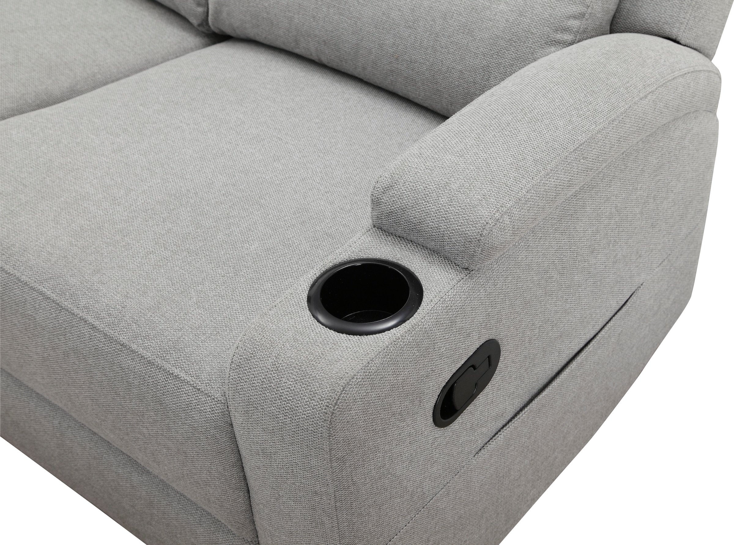 Home affaire Ecksofa »Napori Multimediasofa, 3er Kinosessel XXL, L-Form,«, Kinosofa mit Relaxfunktion, Getränkehalter, Staufach und Staukasten