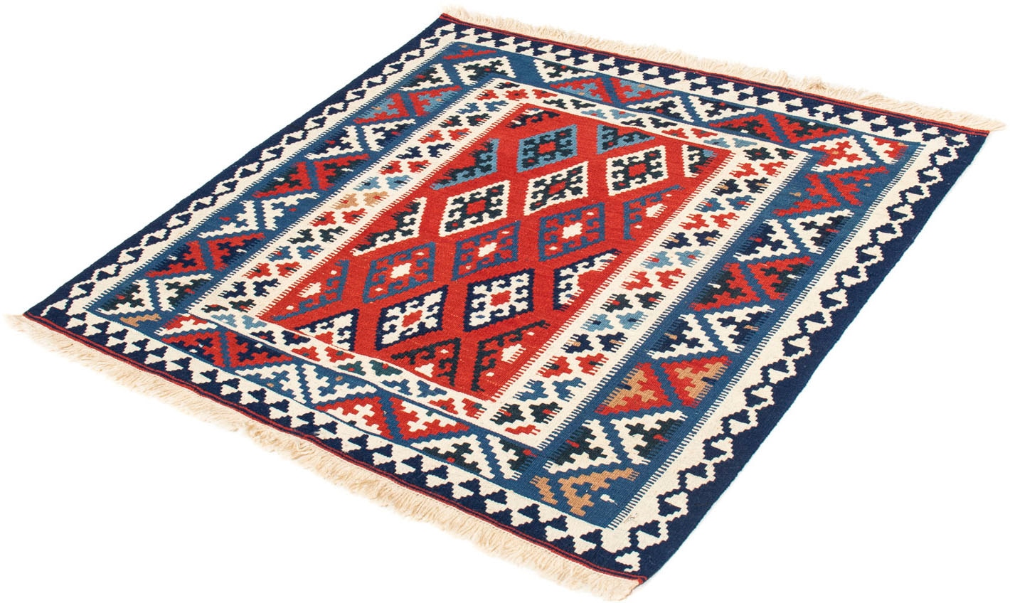 morgenland Wollteppich »Kelim - Oriental quadratisch - 103 x 95 cm - dunkel günstig online kaufen