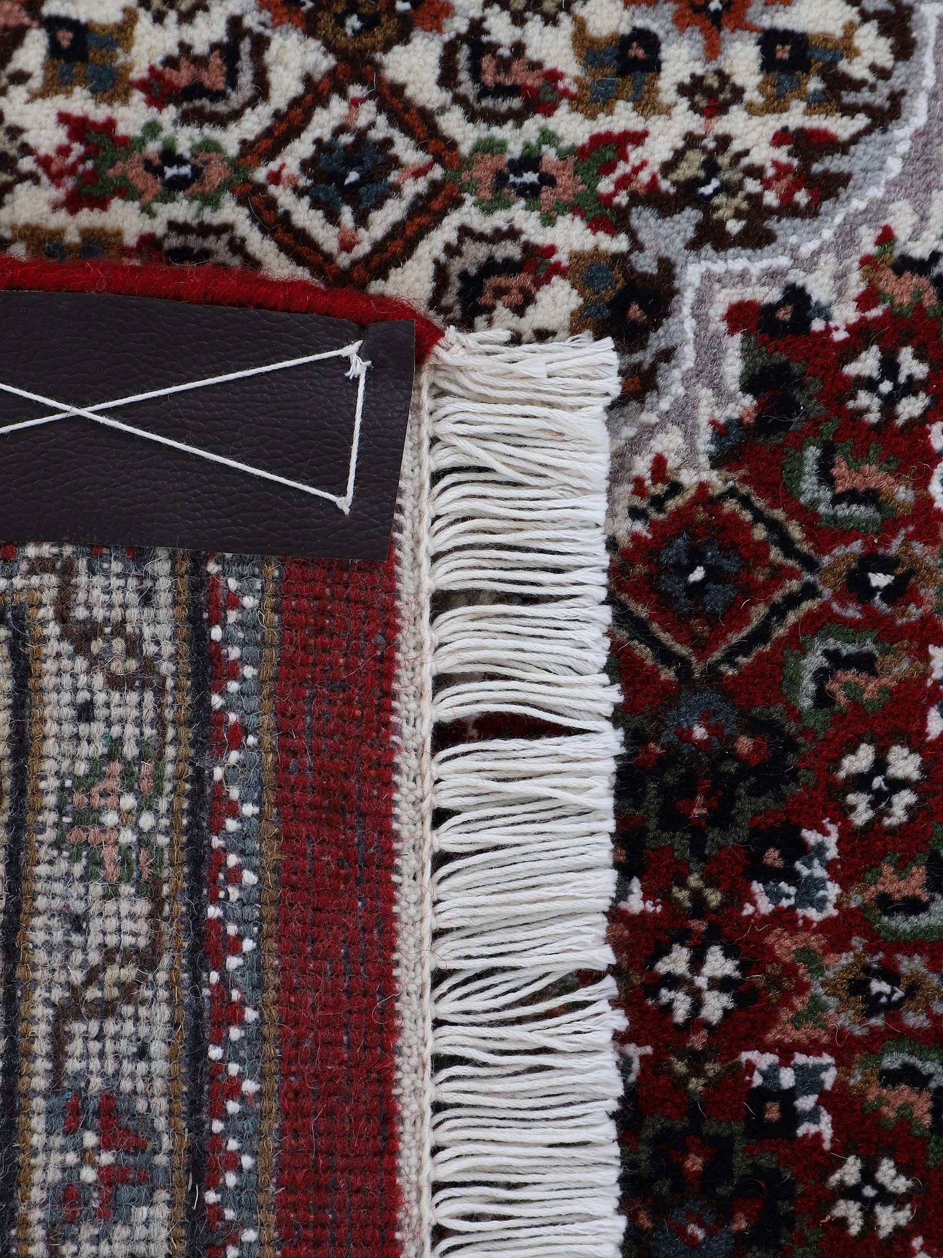 Woven Arts Läufer »Orientteppich Tabriz Mahi«, rechteckig, 15 mm Höhe, handgeknüpft, Wohnzimmer, reine Wolle für ein warmes Raumklima