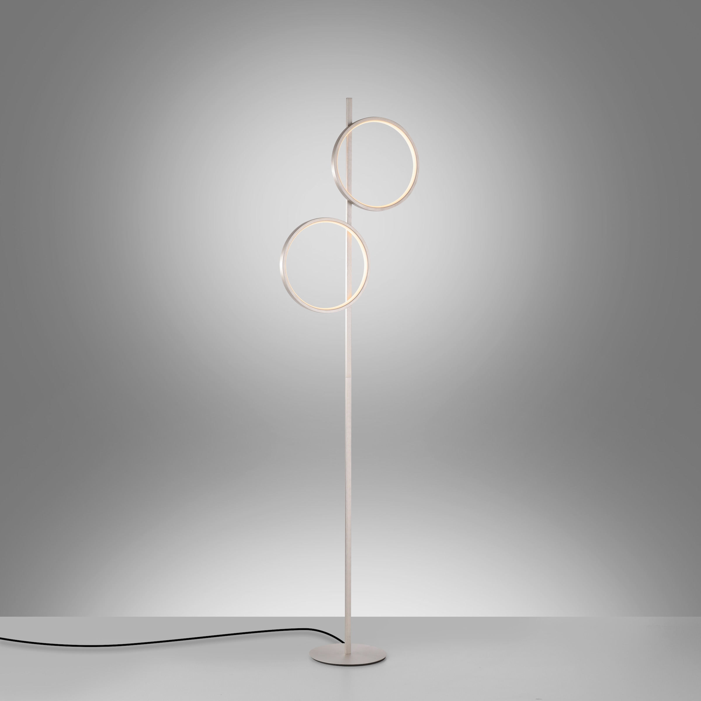 JUST LIGHT Stehlampe »MINI RITUS«, 2 flammig, Leuchtmittel LED-Board | LED fest integriert, LED, Schalter, Fußschalter