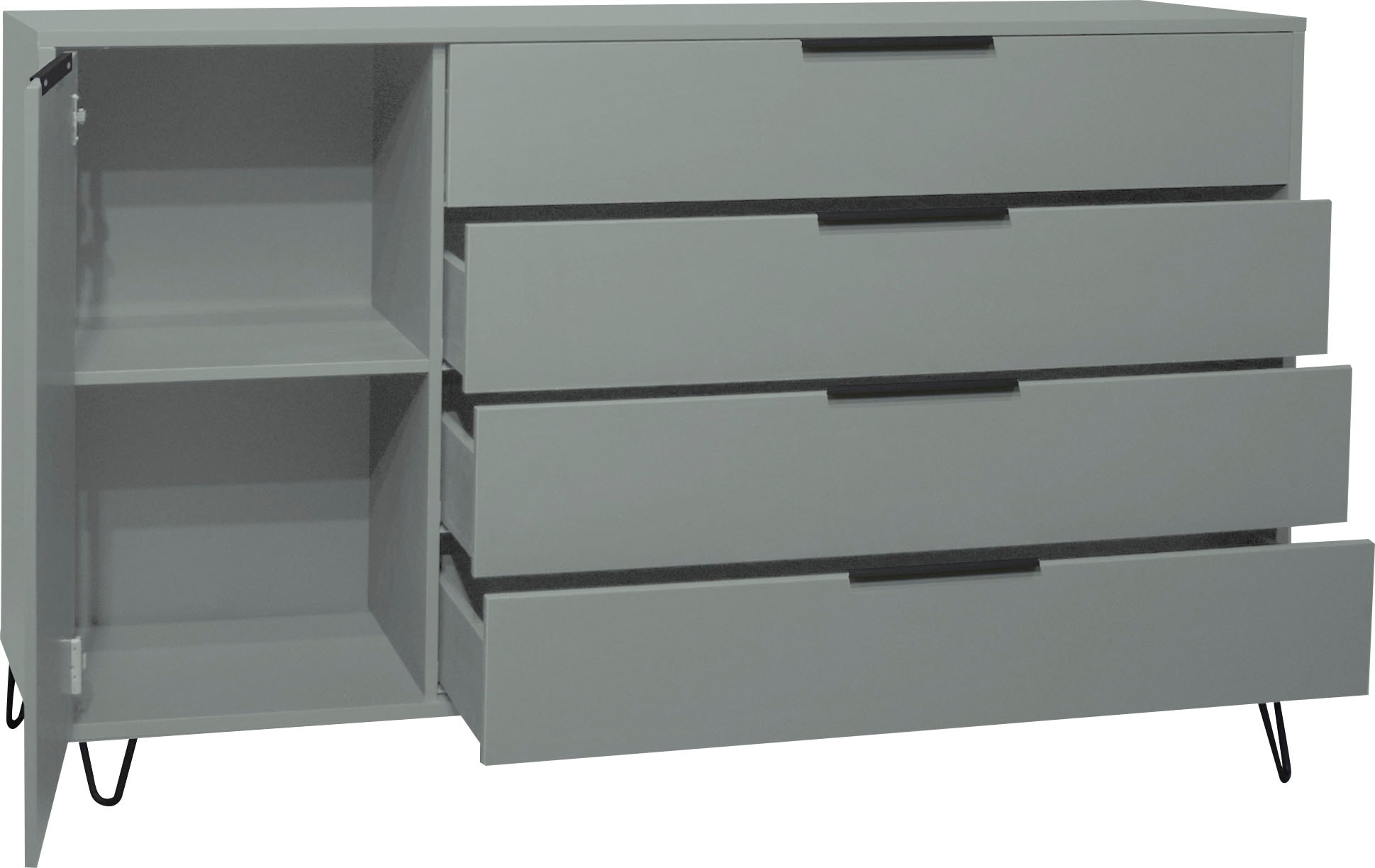 Mäusbacher Highboard »Bonnie TOPSELLER!« OTTOs Choice,  Highboard mit Drahtgestell