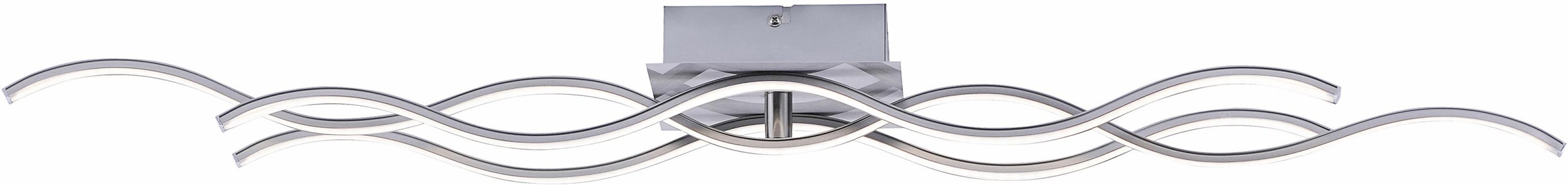 JUST LIGHT Deckenleuchte »WELLA«, 1 flammig, Leuchtmittel LED-Board   LED f günstig online kaufen