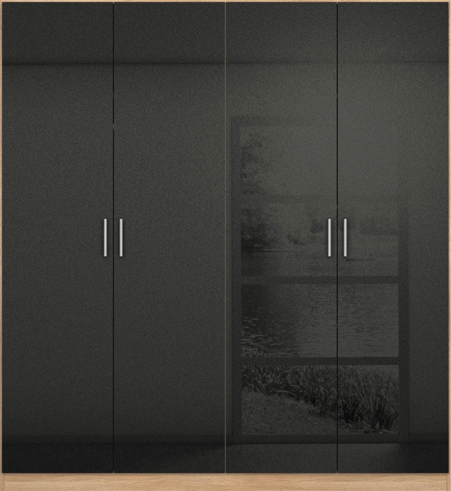 rauch Drehtürenschrank »Celle«, in 4 Breiten und 2 Höhen, optional mit Schubkästen MADE IN GERMANY
