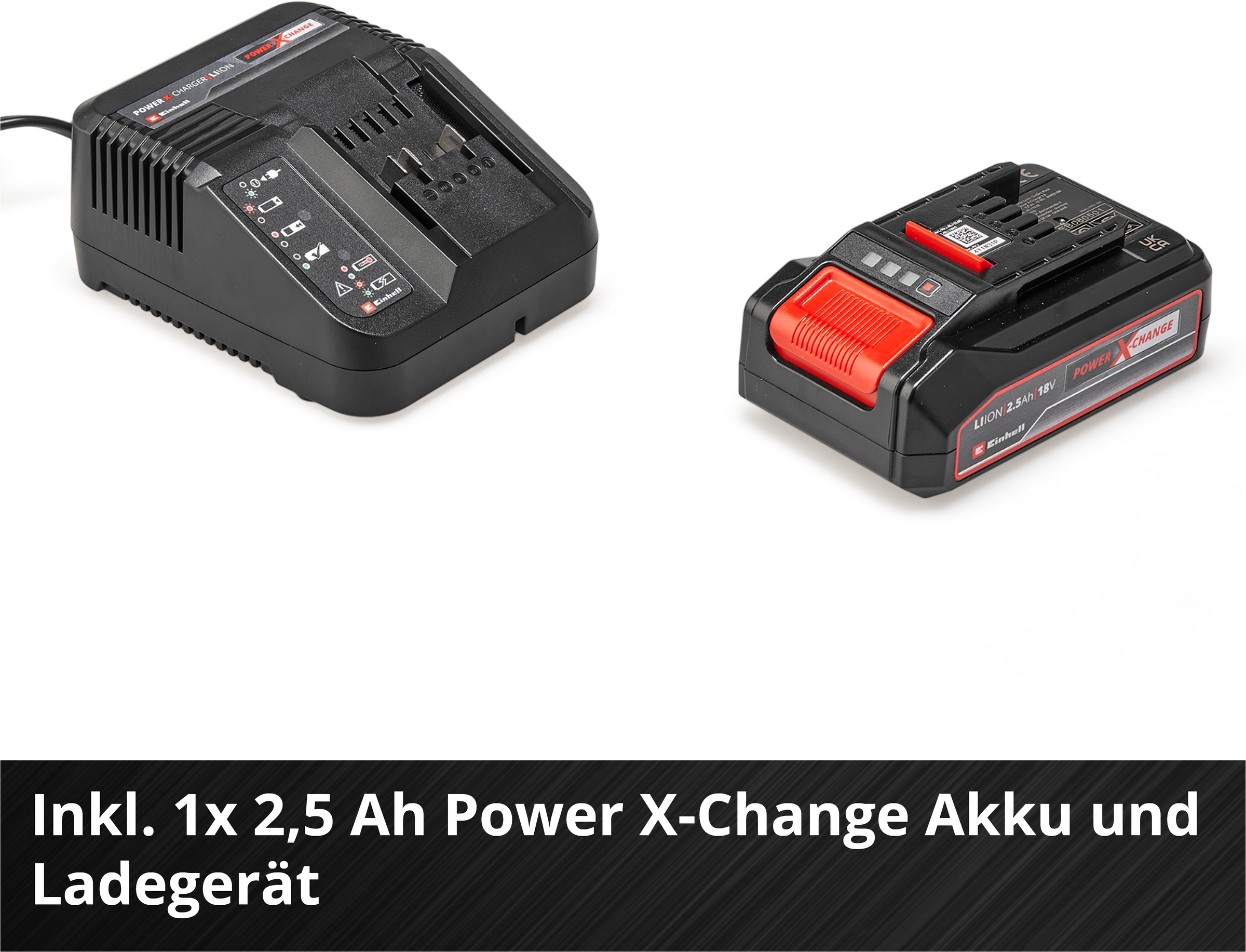 Einhell Akku-Heckenschere »GC-CH 1855/1 Li Kit« (Set, )  mit Akku 18V/2,5 Ah und Schnellladegerät