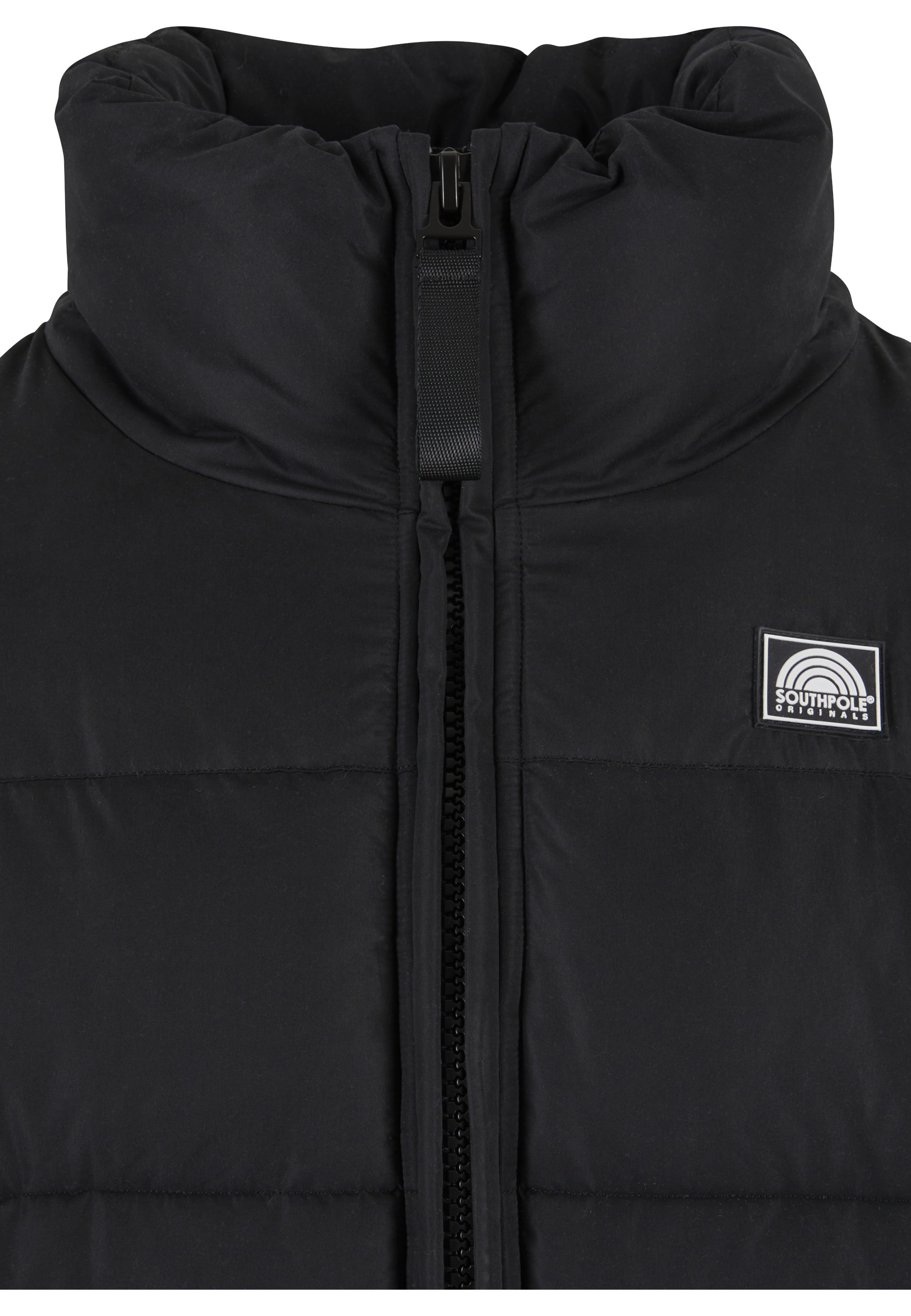 Southpole Winterjacke »Southpole Southpole Color Block Puffer Jacket« 1 Stk. tlg. ohne Kapuze