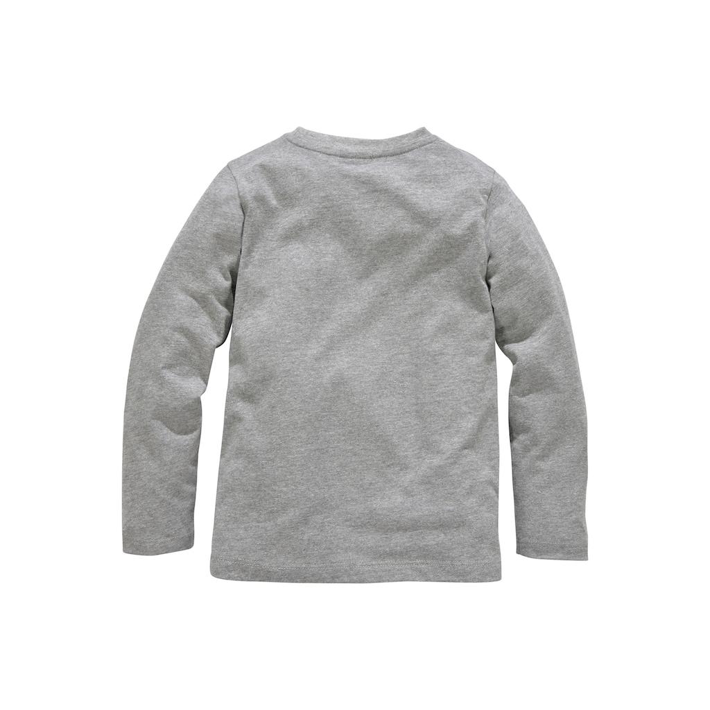 KIDSWORLD Langarmshirt »WER BREMST, VERLIERT!«