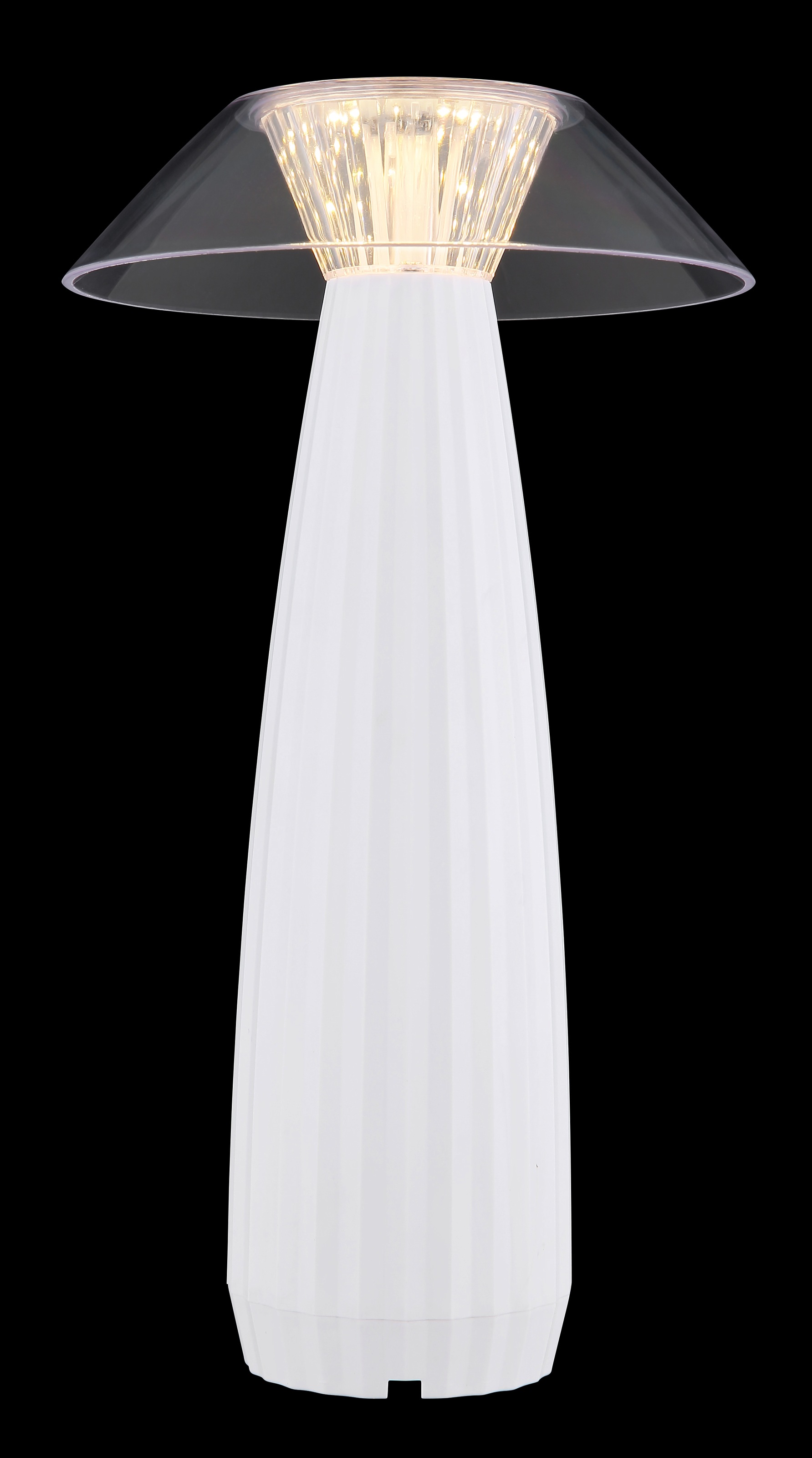 GLOBO LIGHTING Tischleuchte »ILLUMI« LED-Modul 1 Stk. Warmweiß Tischlampe Nachttischlampe Deko-Tischleuchte Schlafzimmer